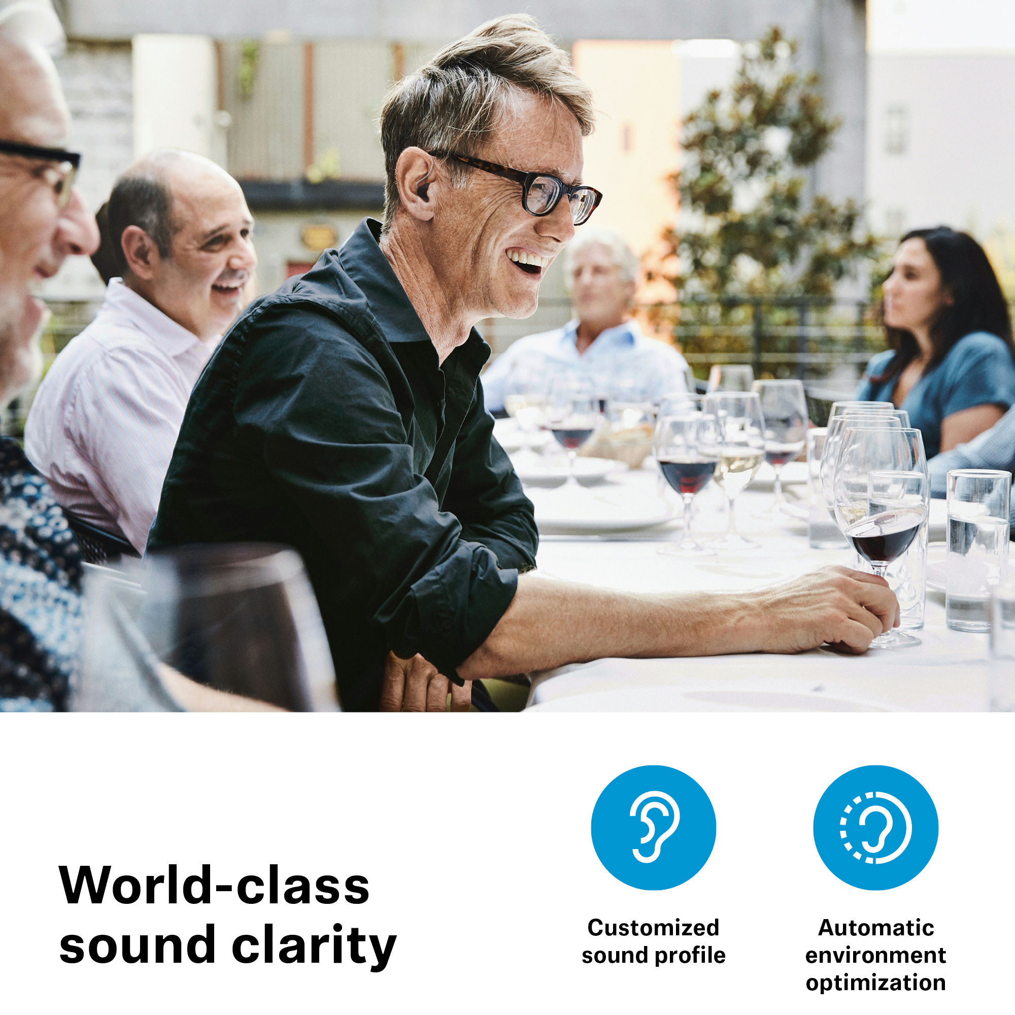 Sennheiser All-Day Clear Slim OTC Hearing Aids