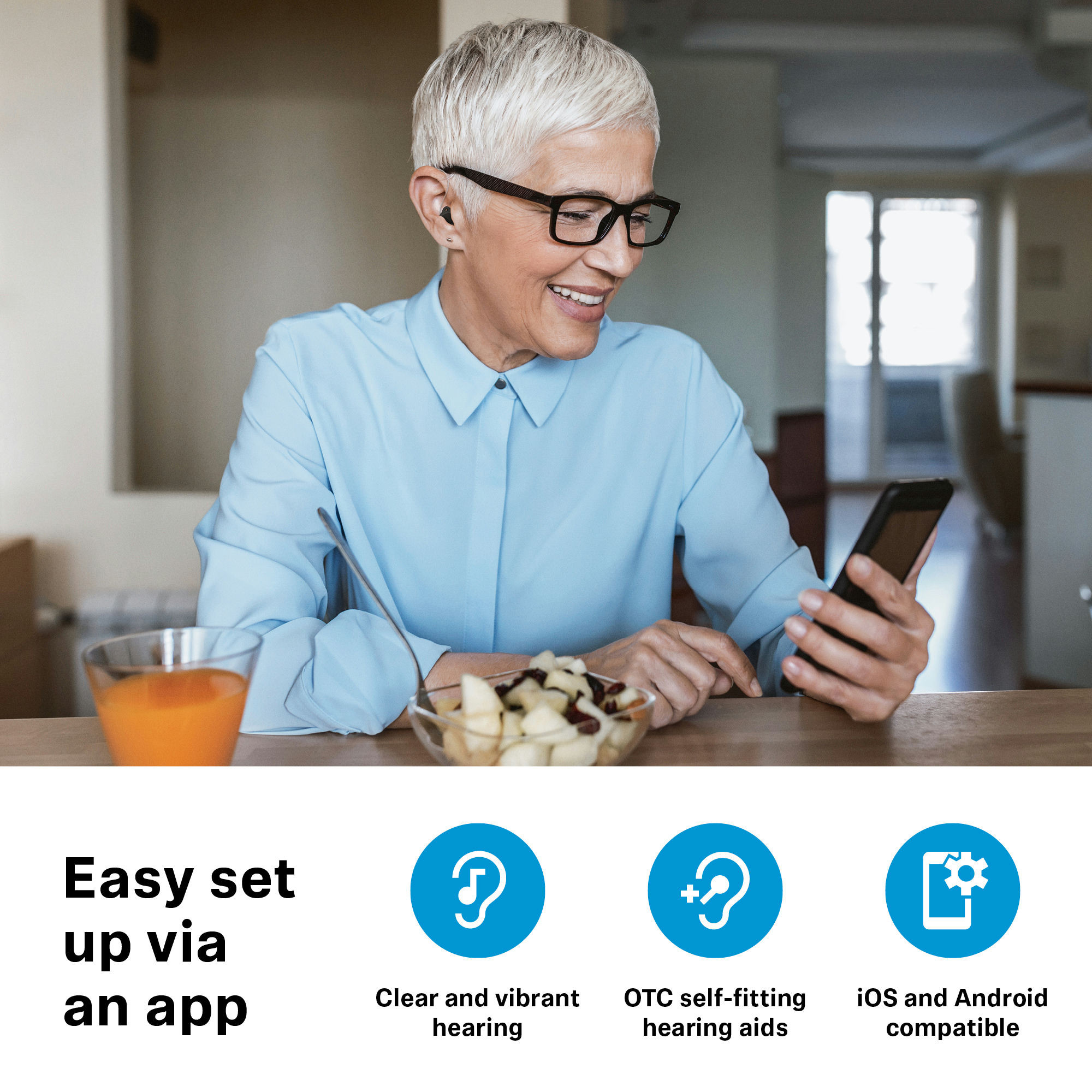 Sennheiser All-Day Clear Slim OTC Hearing Aids