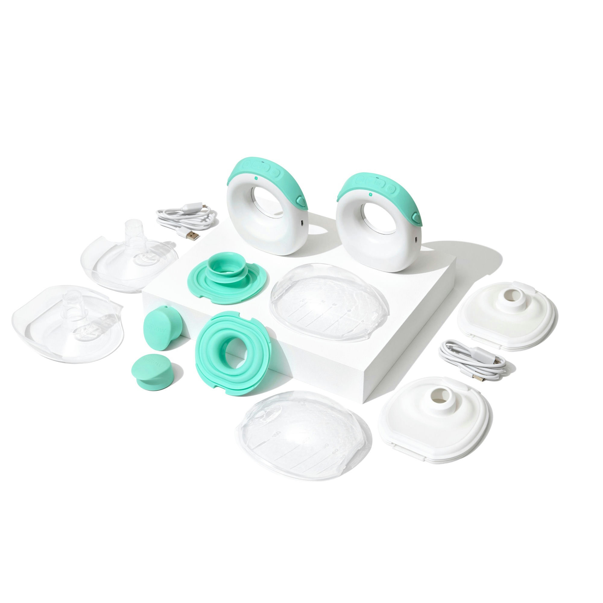 Willow Go Wearable Hands-Free, Cord-Free Double Electric Breast Pump