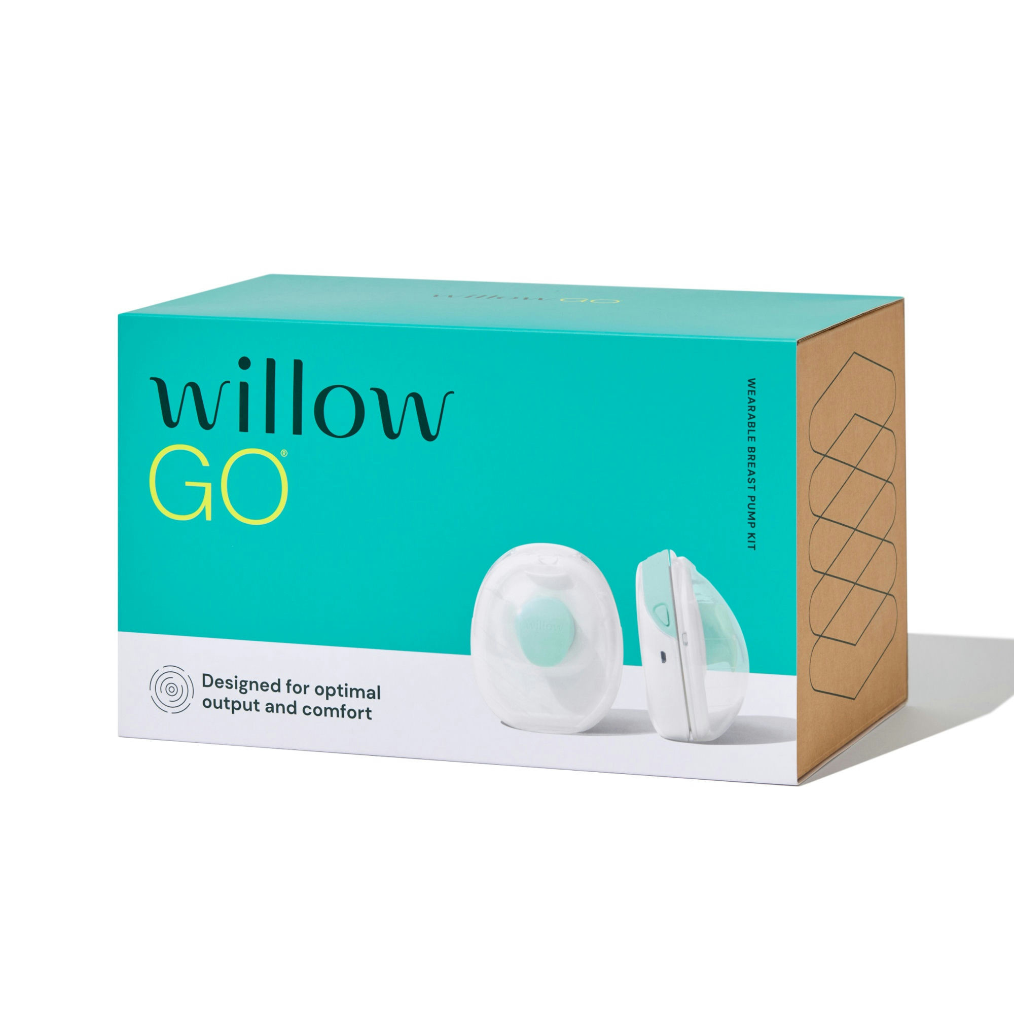 Willow Go Wearable Hands-Free, Cord-Free Double Electric Breast Pump