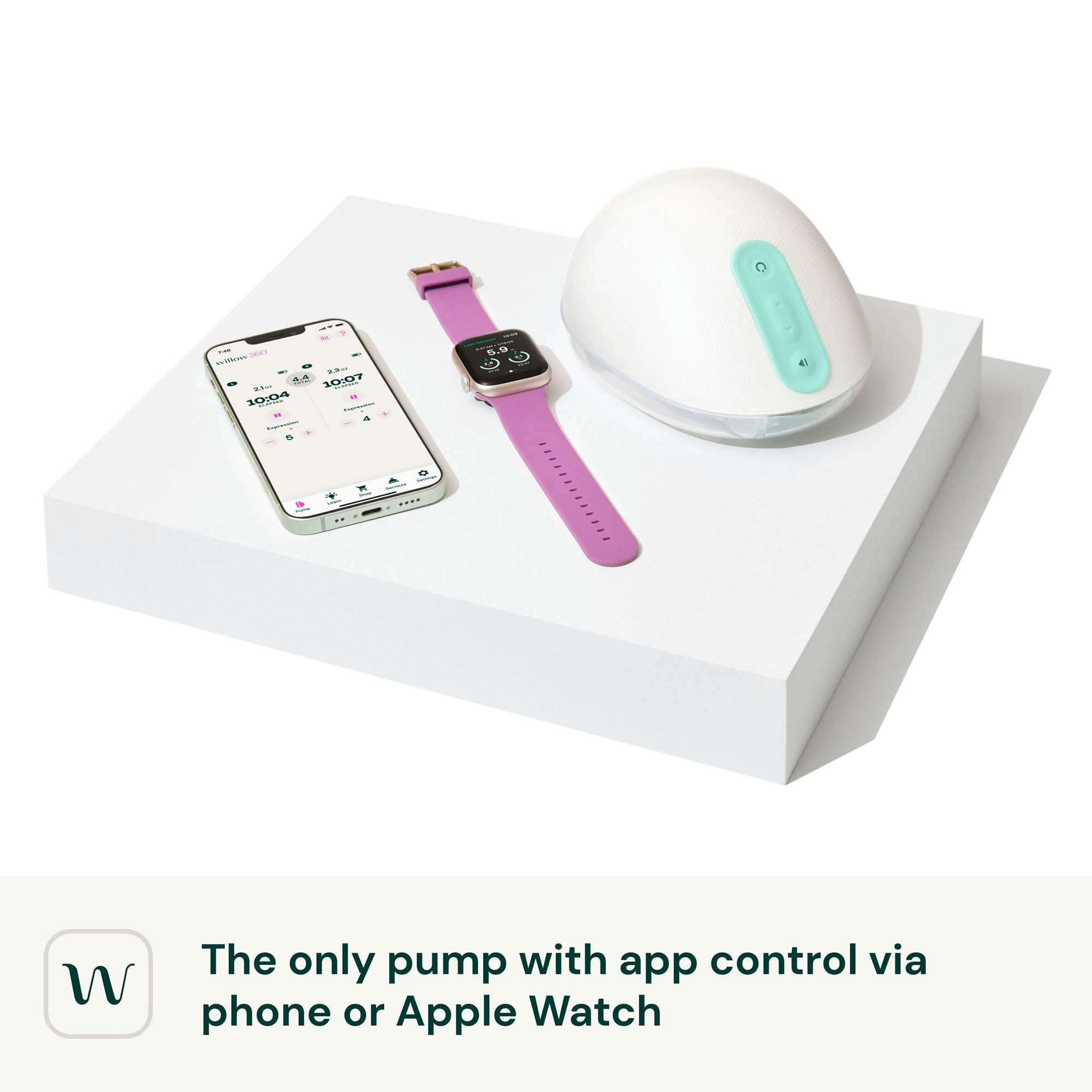 Willow 360 Leak-Proof Wearable Double Electric Breast Pump