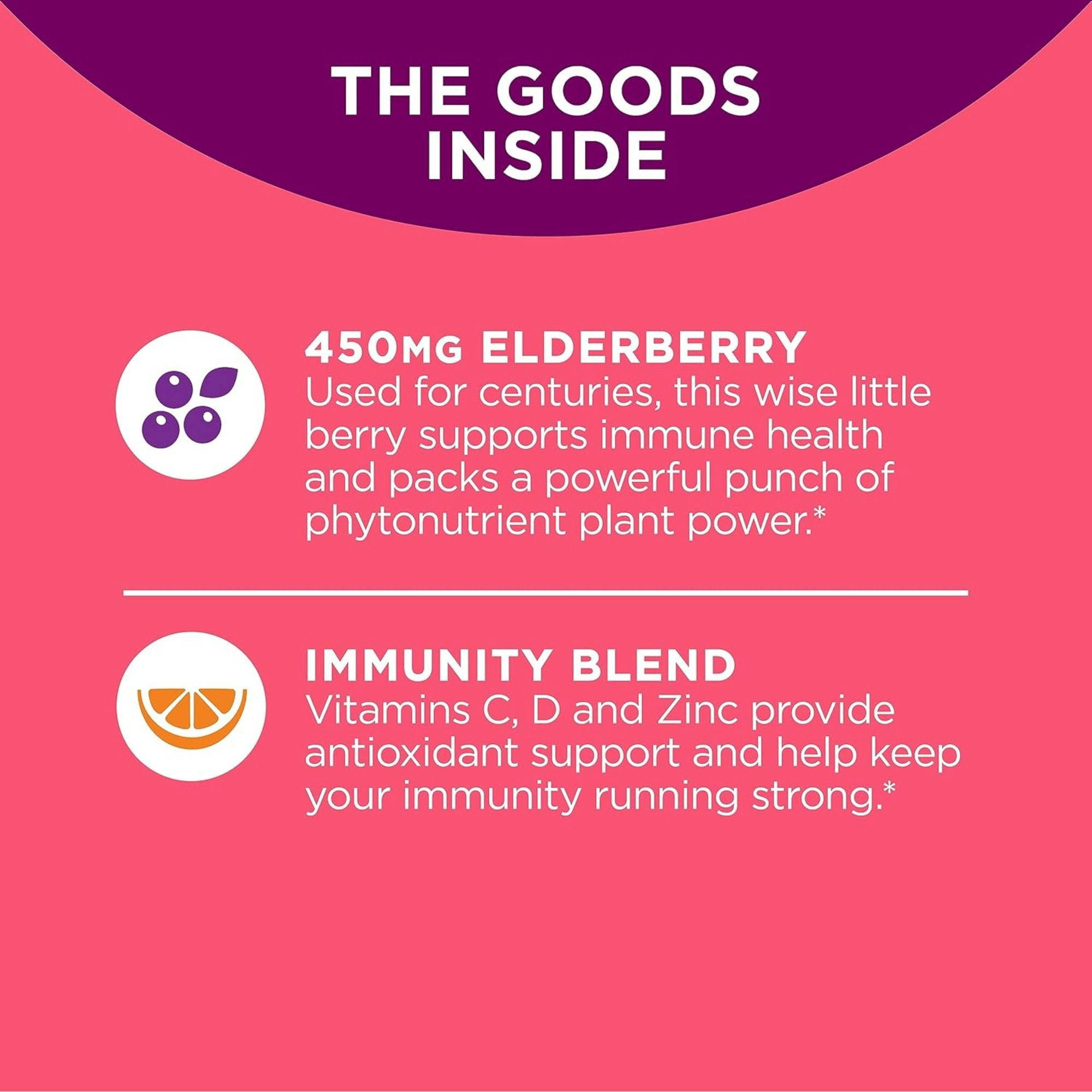 OLLY Elderberry Extra Strength Gummies