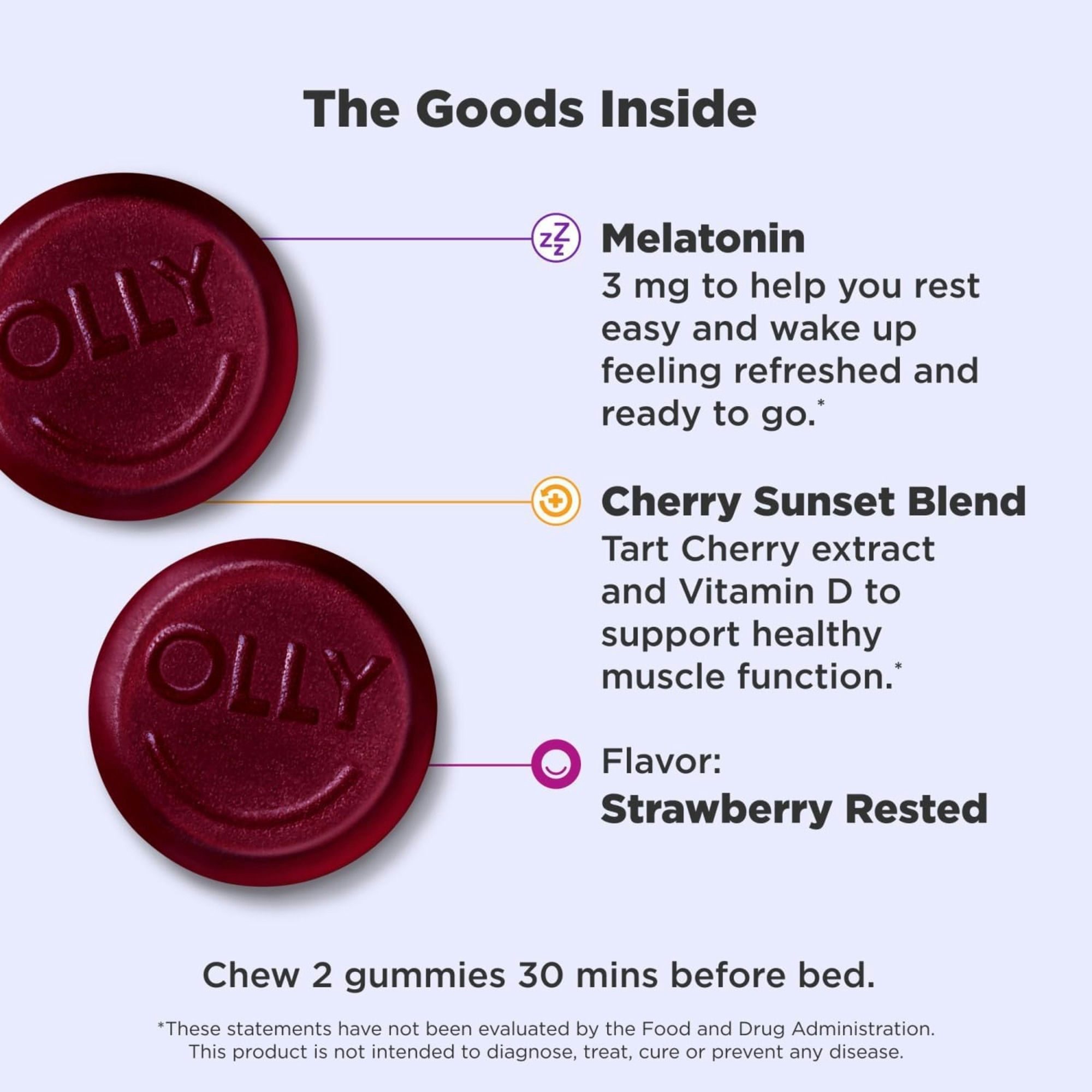 OLLY Muscle Recovery Sleep Gummies