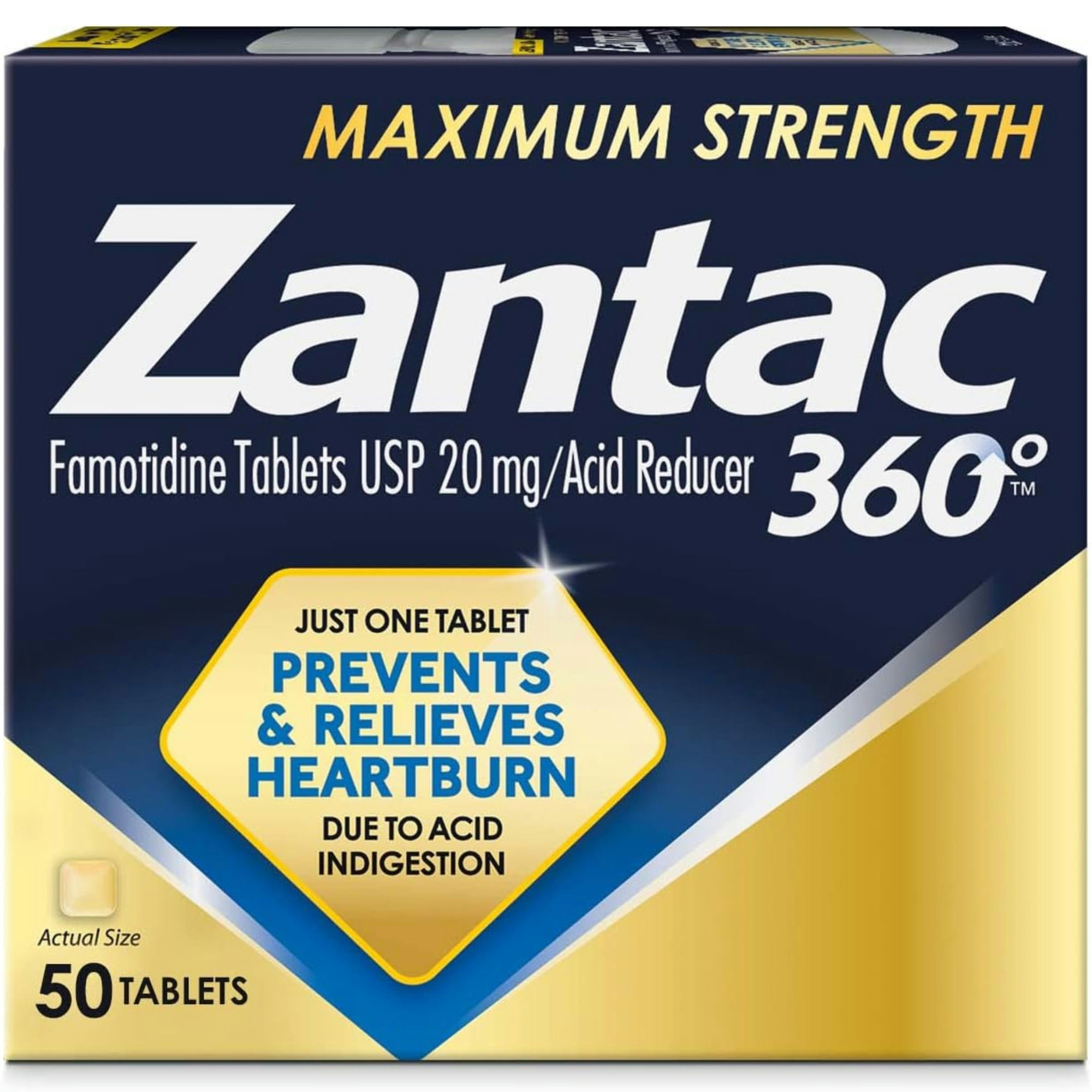 Zantac 360 Maximum Strength Heartburn Relief