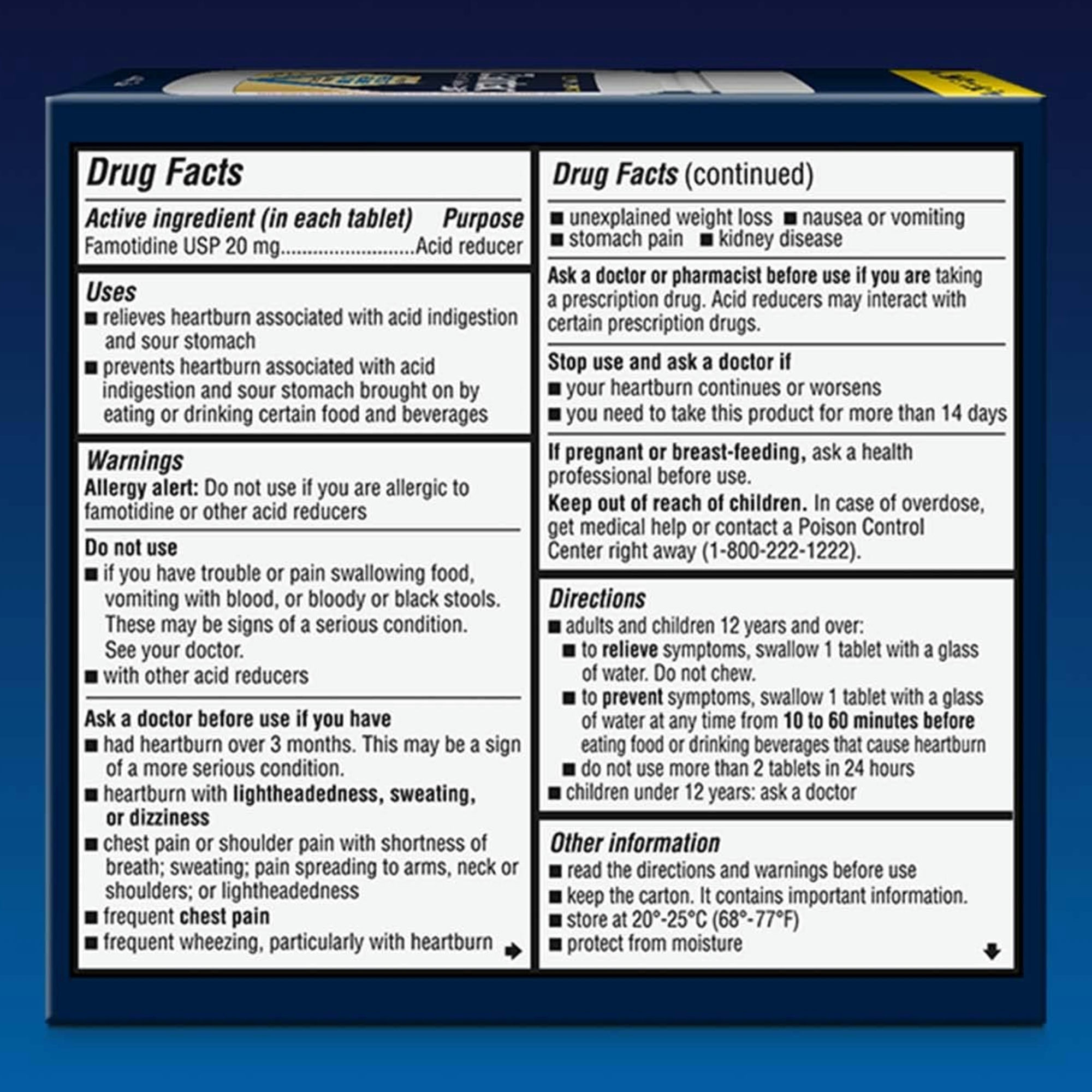 Zantac 360 Maximum Strength Heartburn Relief