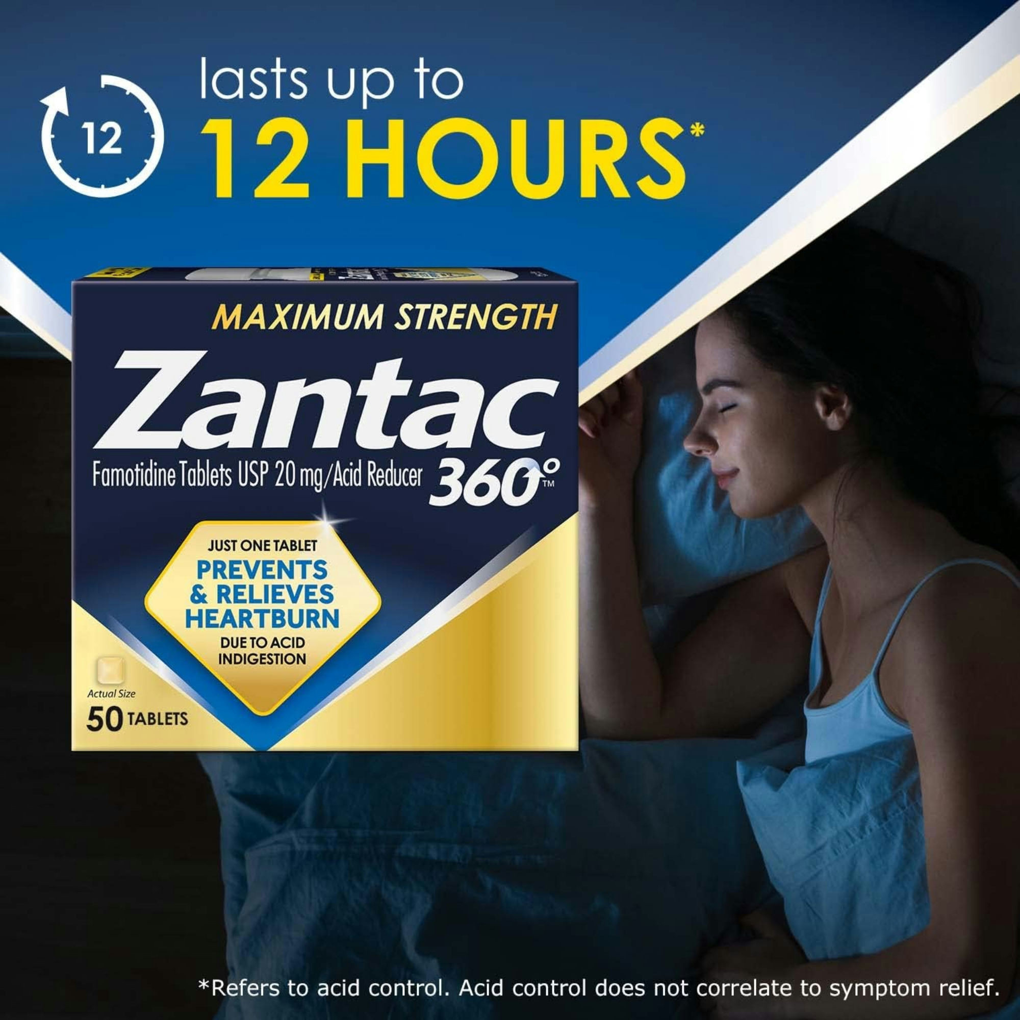 Zantac 360 Maximum Strength Heartburn Relief