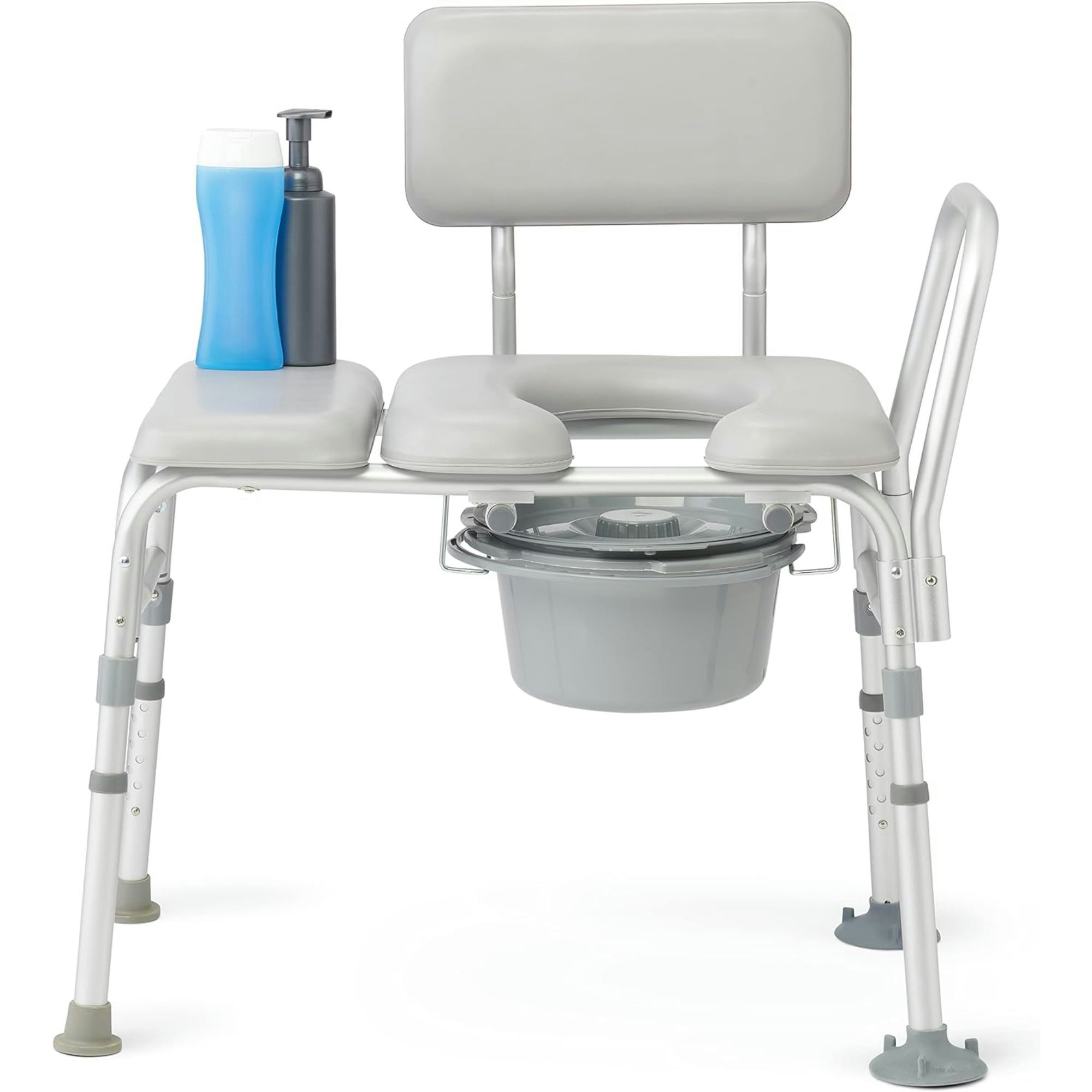 Medline Combination Transfer Bench and Commode