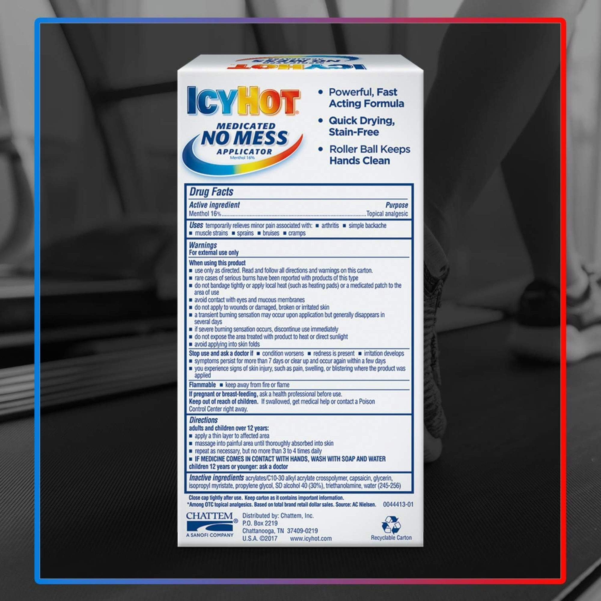 Icy Hot Original No Mess Pain Relief