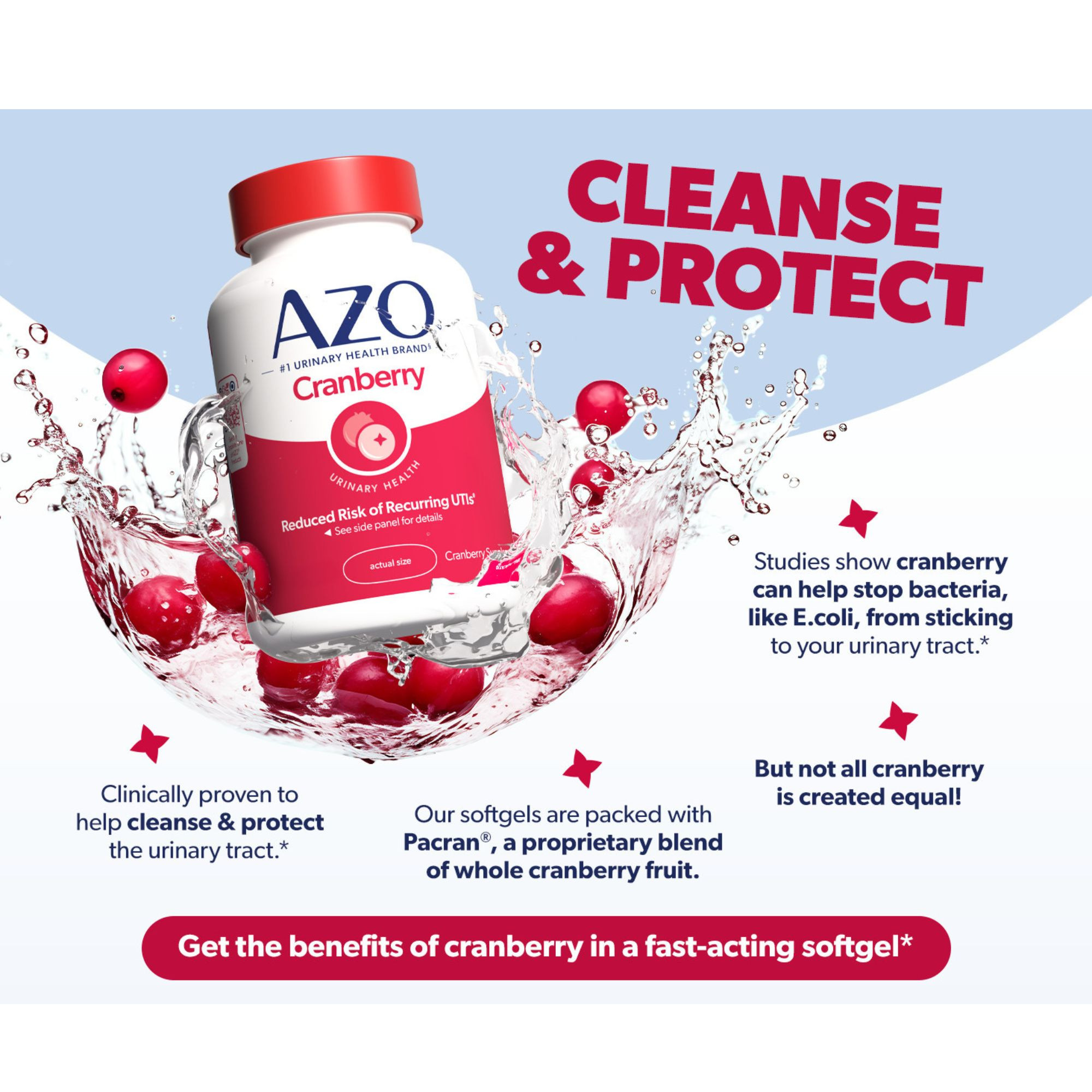 AZO Cranberry Softgels