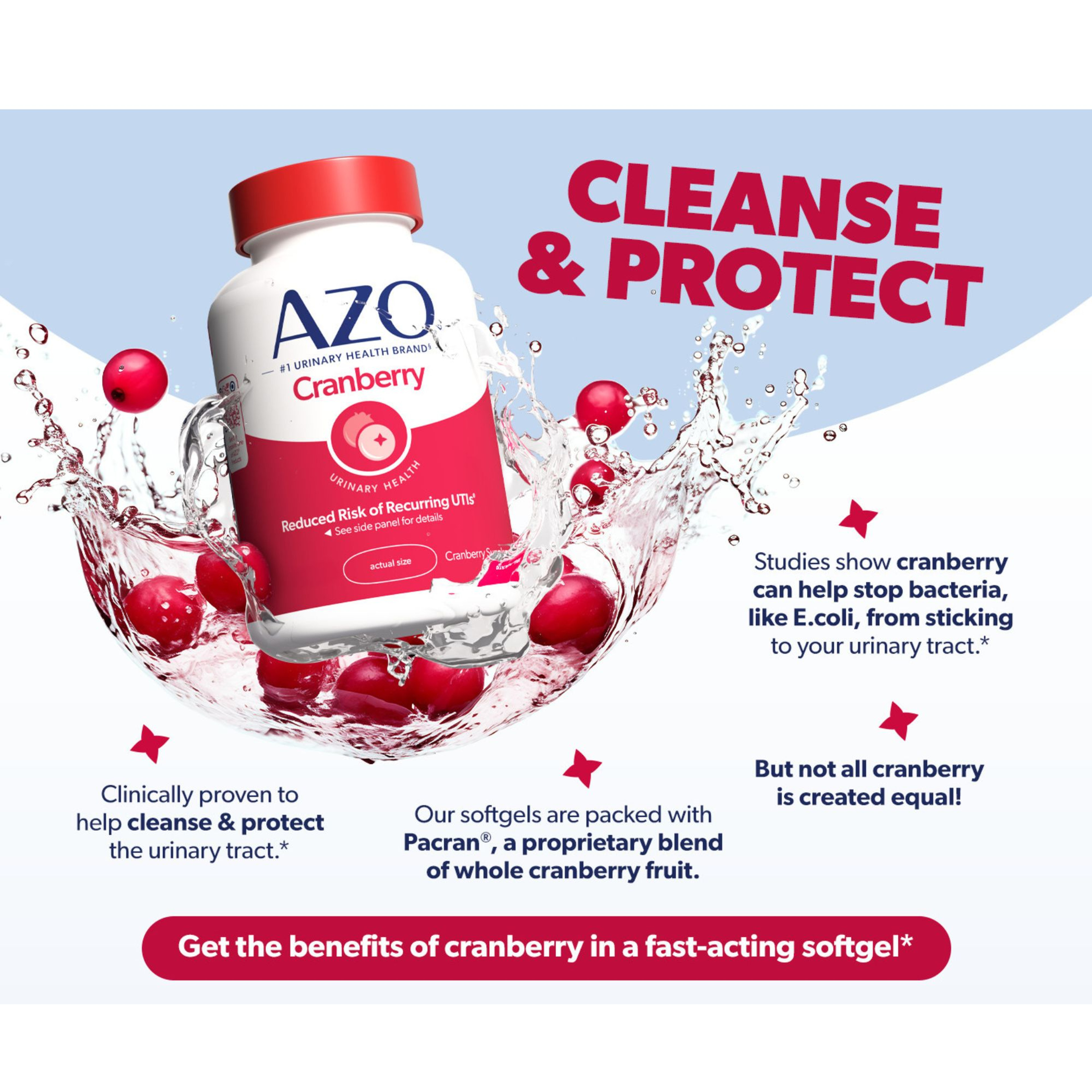 AZO Cranberry Softgels