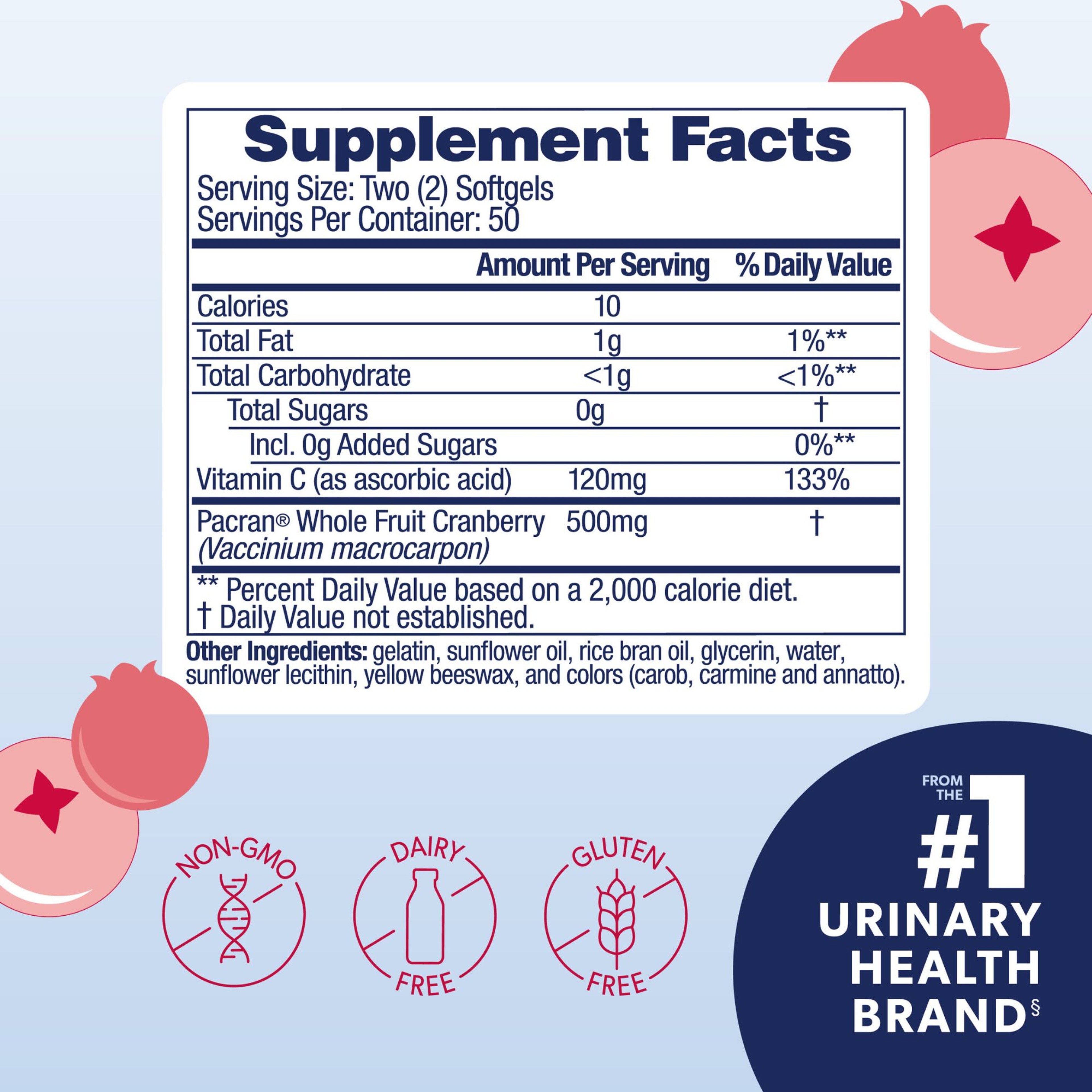 AZO Cranberry Softgels