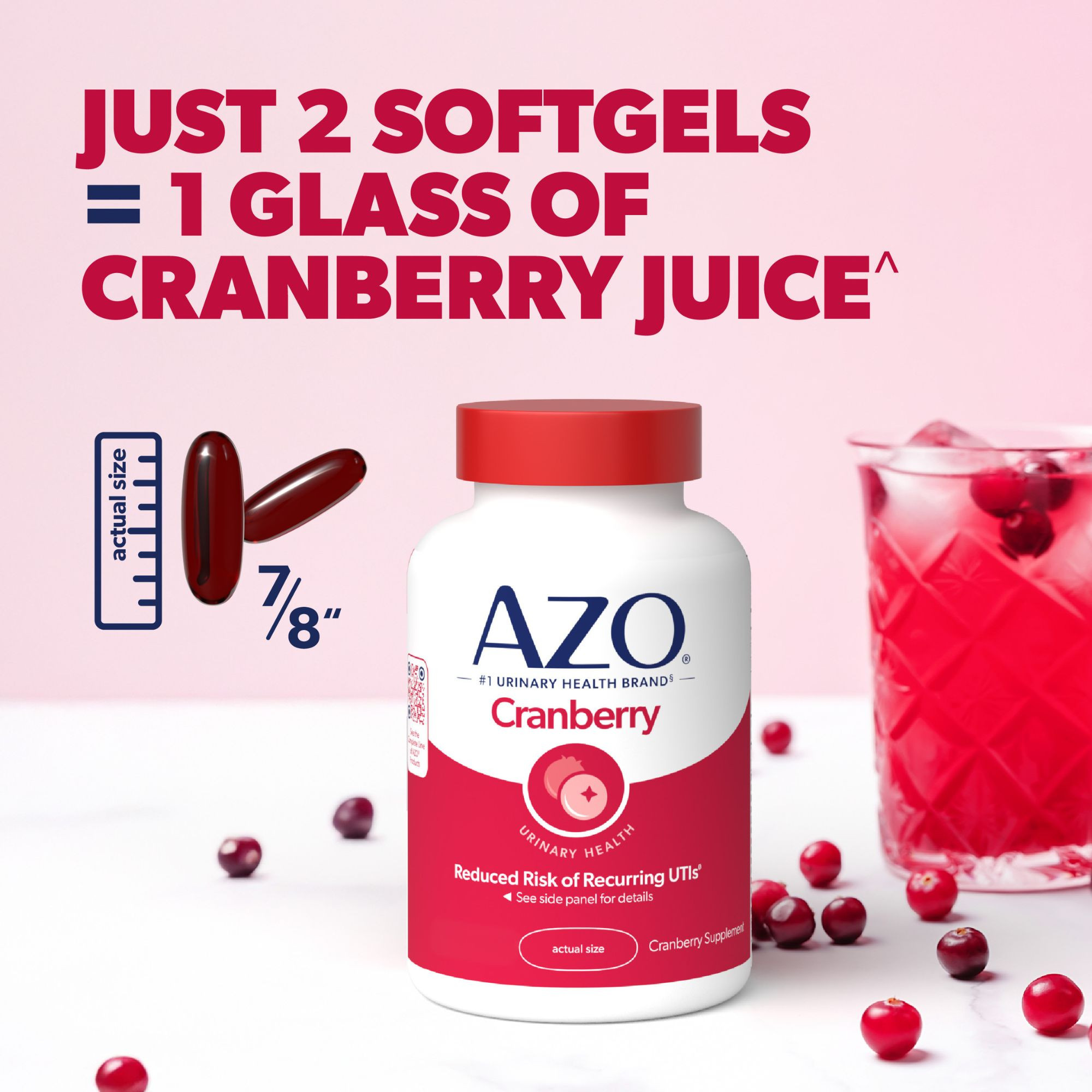 AZO Cranberry Softgels