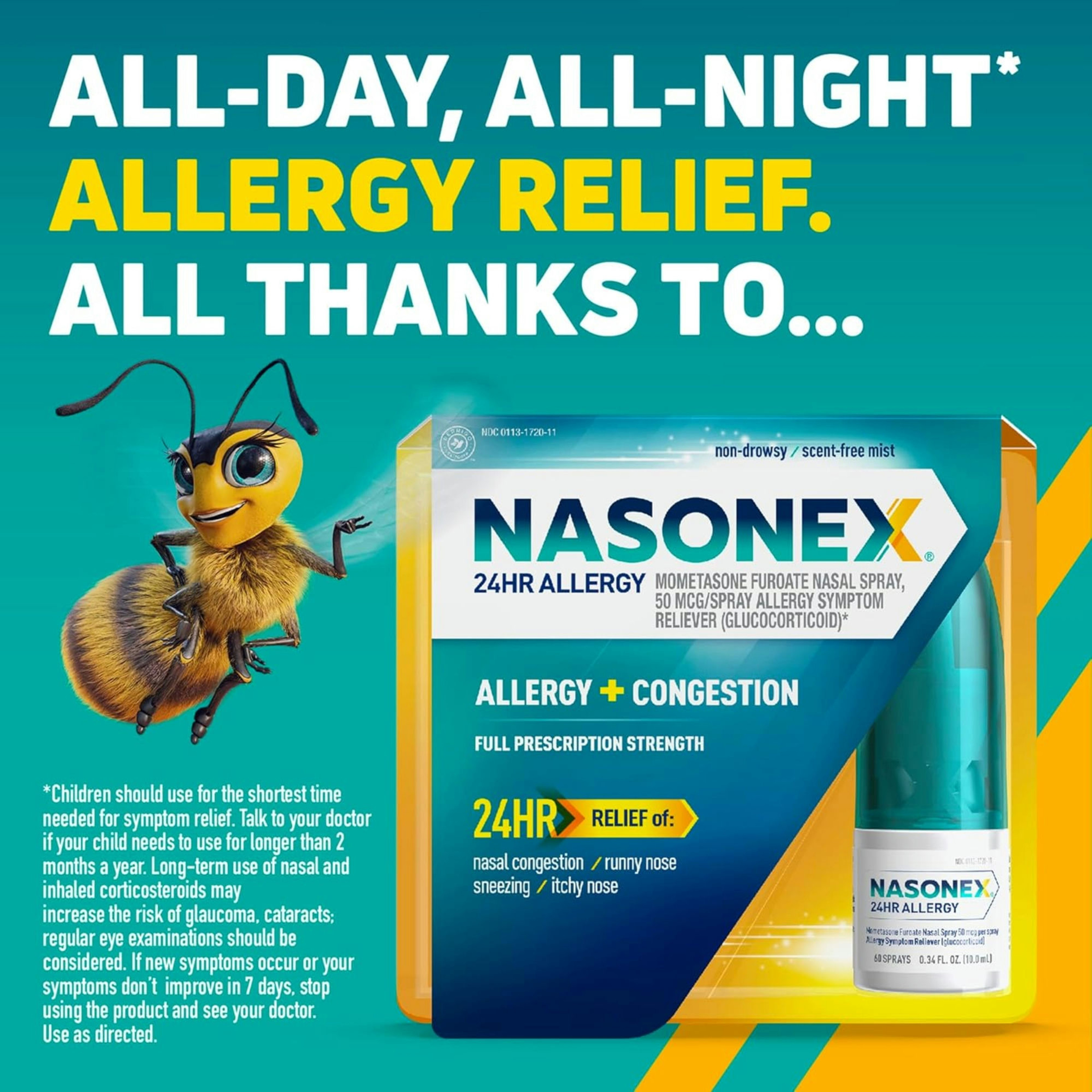 Nasonex 24 HR Allergy Relief Nasal Spray