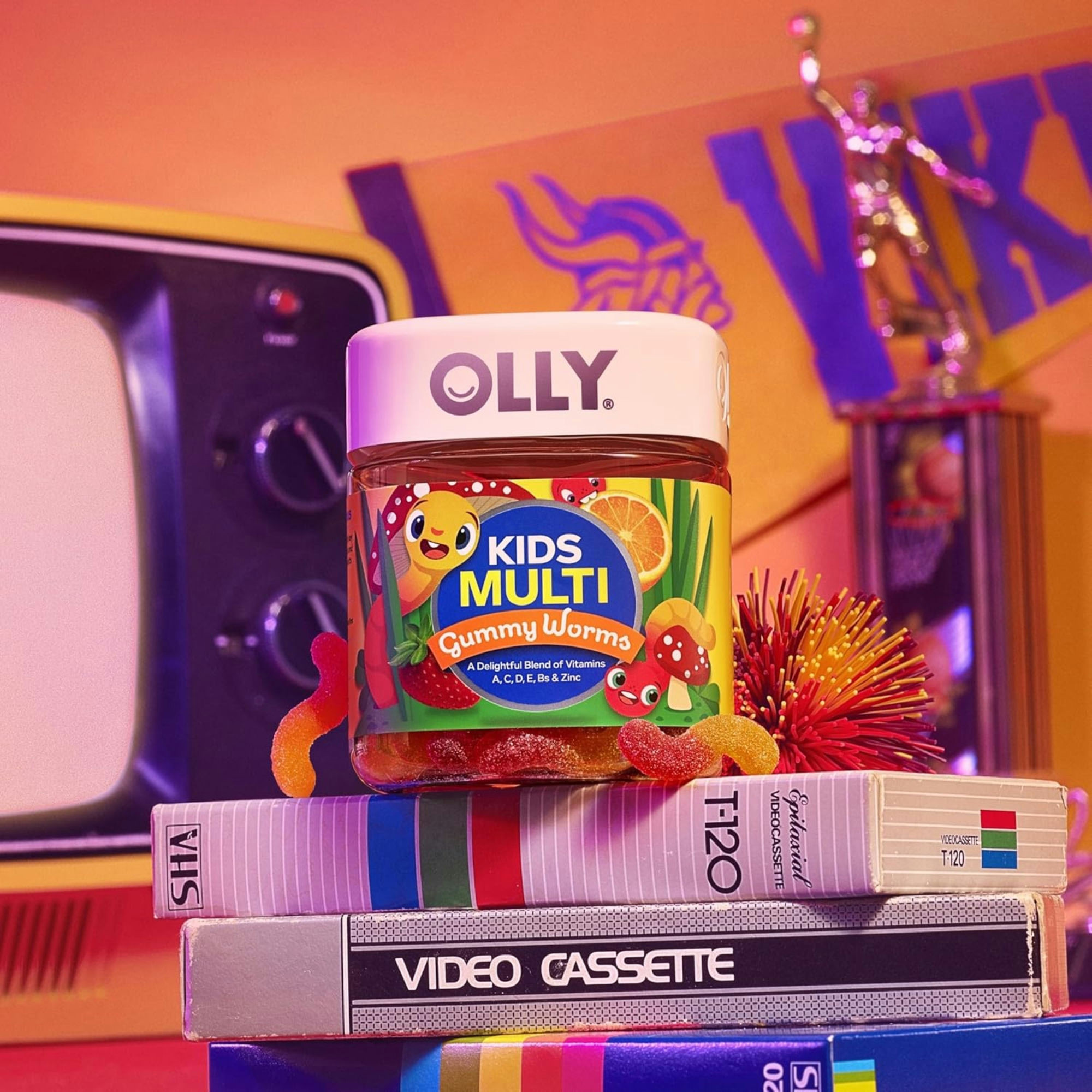 OLLY Kid's Multi Gummy Worms
