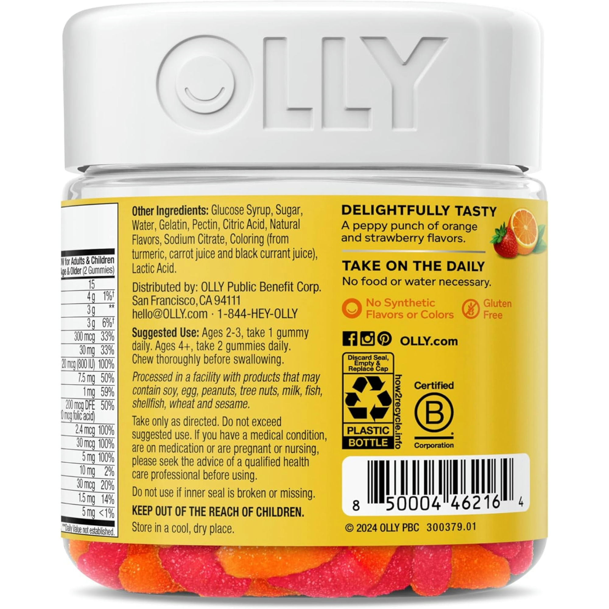 OLLY Kid's Multi Gummy Worms