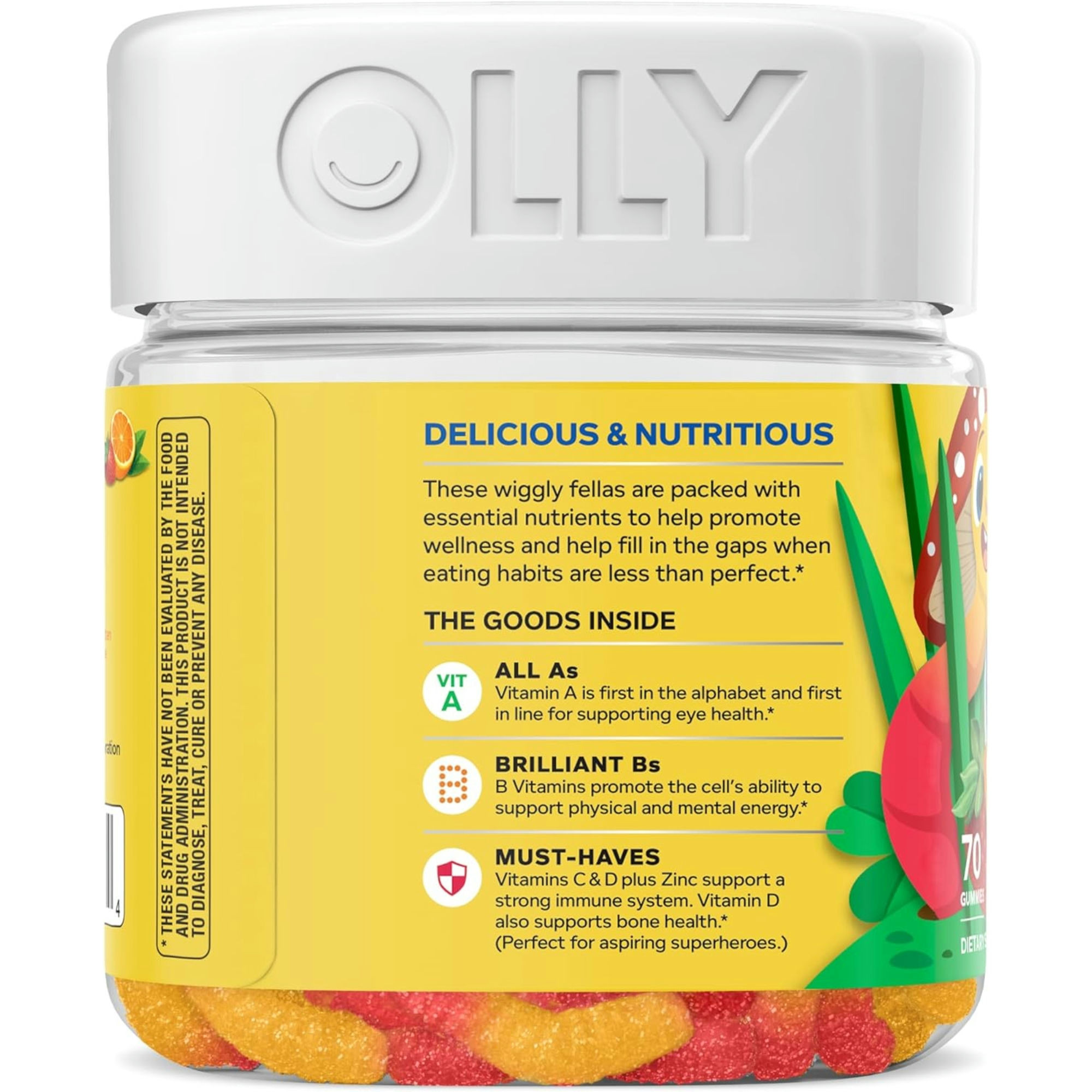 OLLY Kid's Multi Gummy Worms