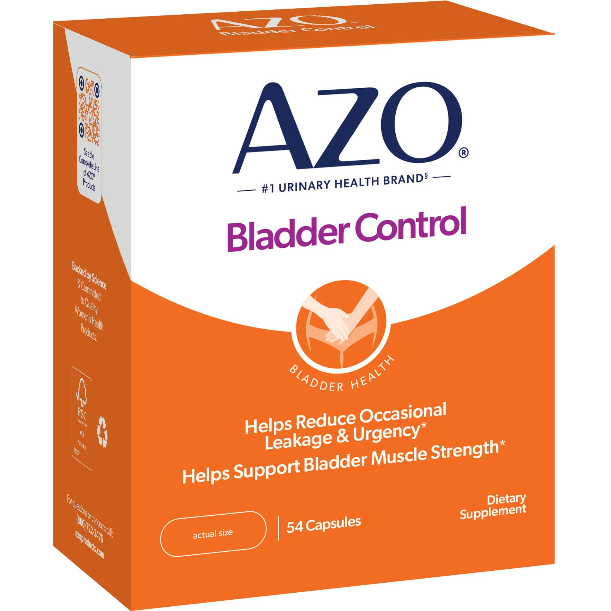 AZO Bladder Control with Go-Less Capsules
