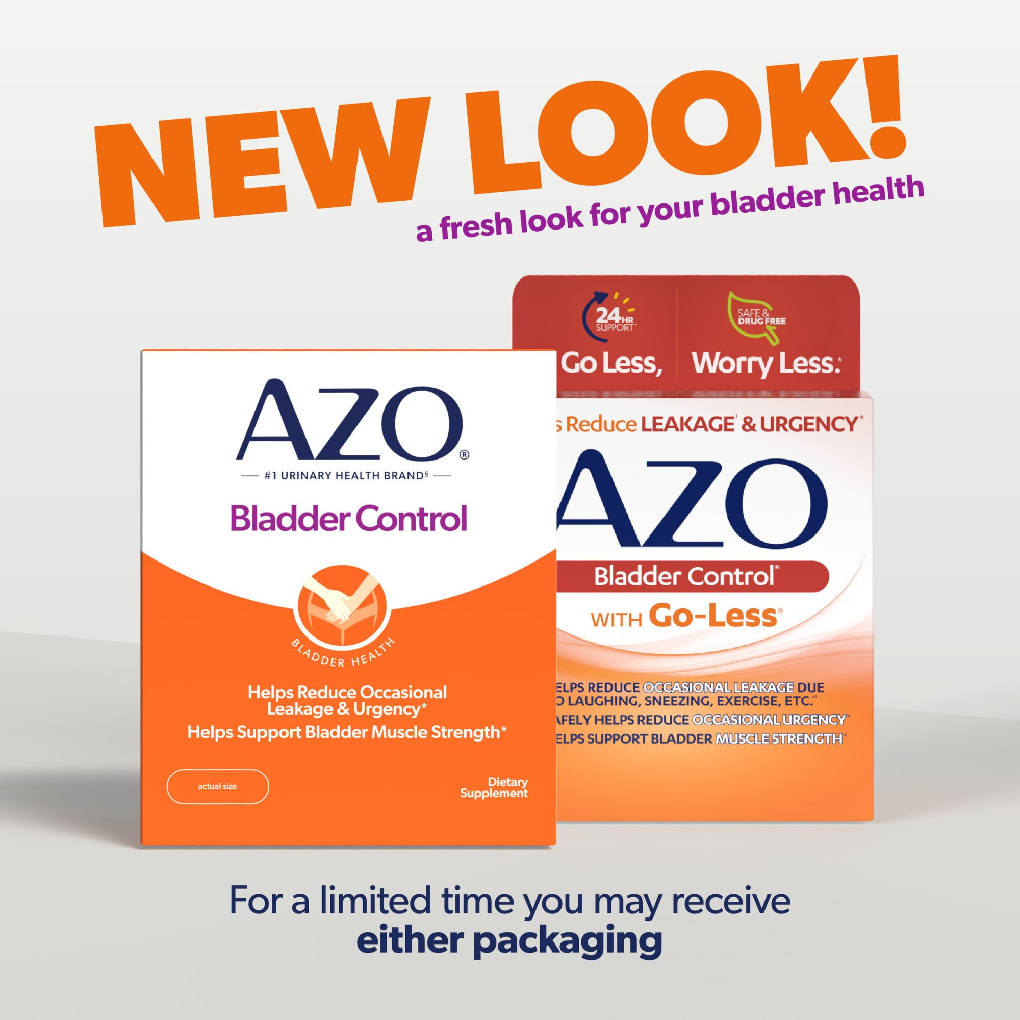 AZO Bladder Control with Go-Less Capsules