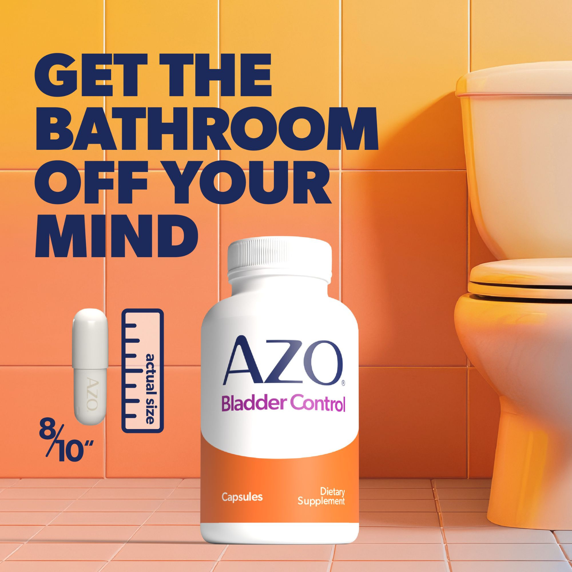 AZO Bladder Control with Go-Less Capsules