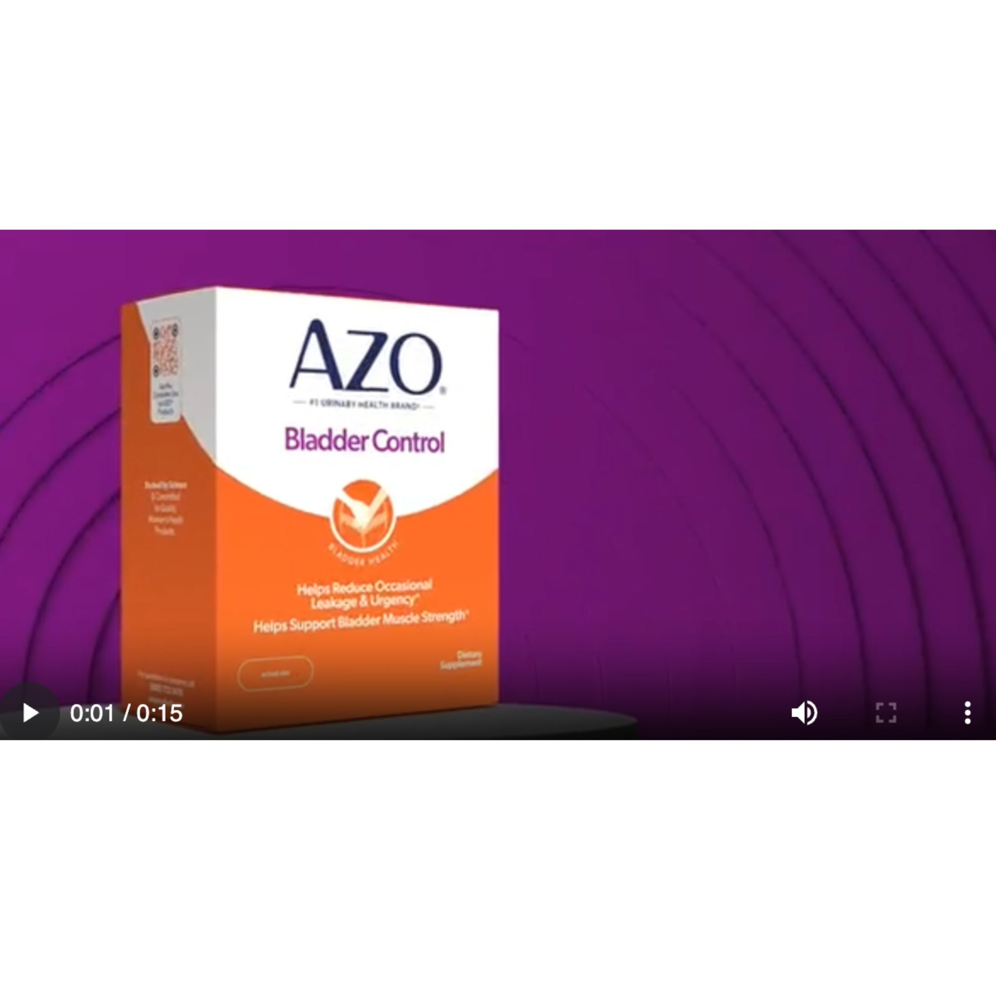 AZO Bladder Control with Go-Less Capsules