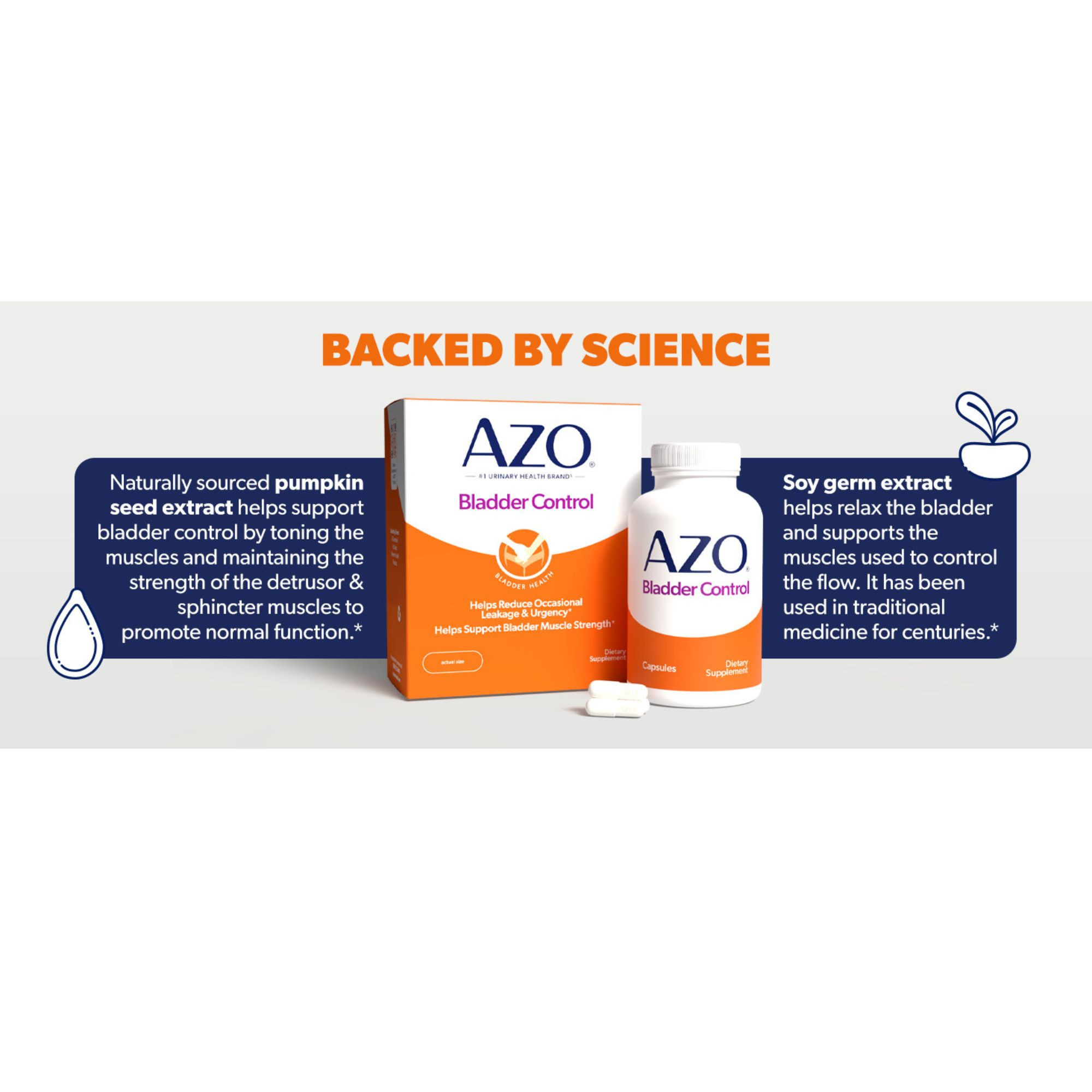AZO Bladder Control with Go-Less Capsules