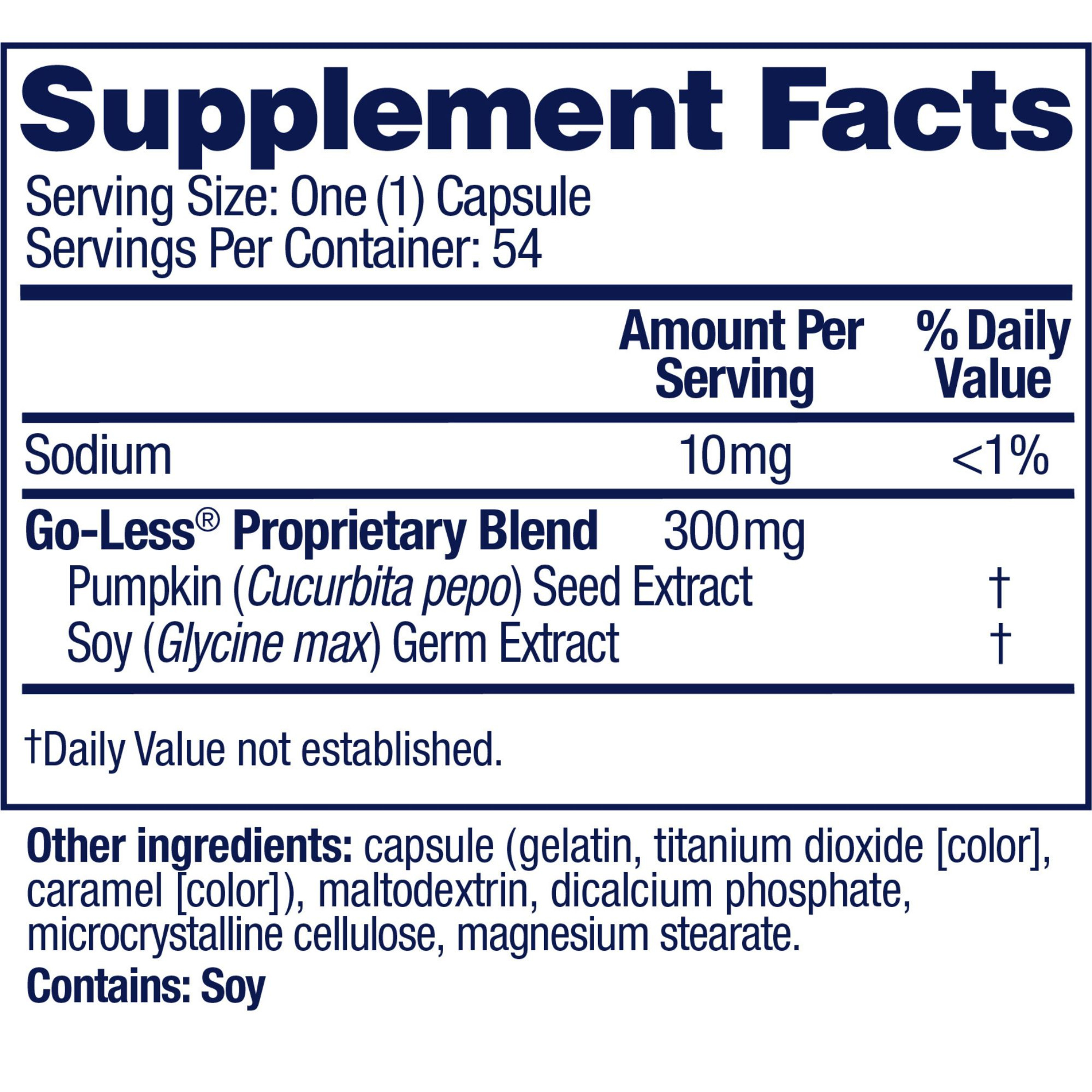 AZO Bladder Control with Go-Less Capsules