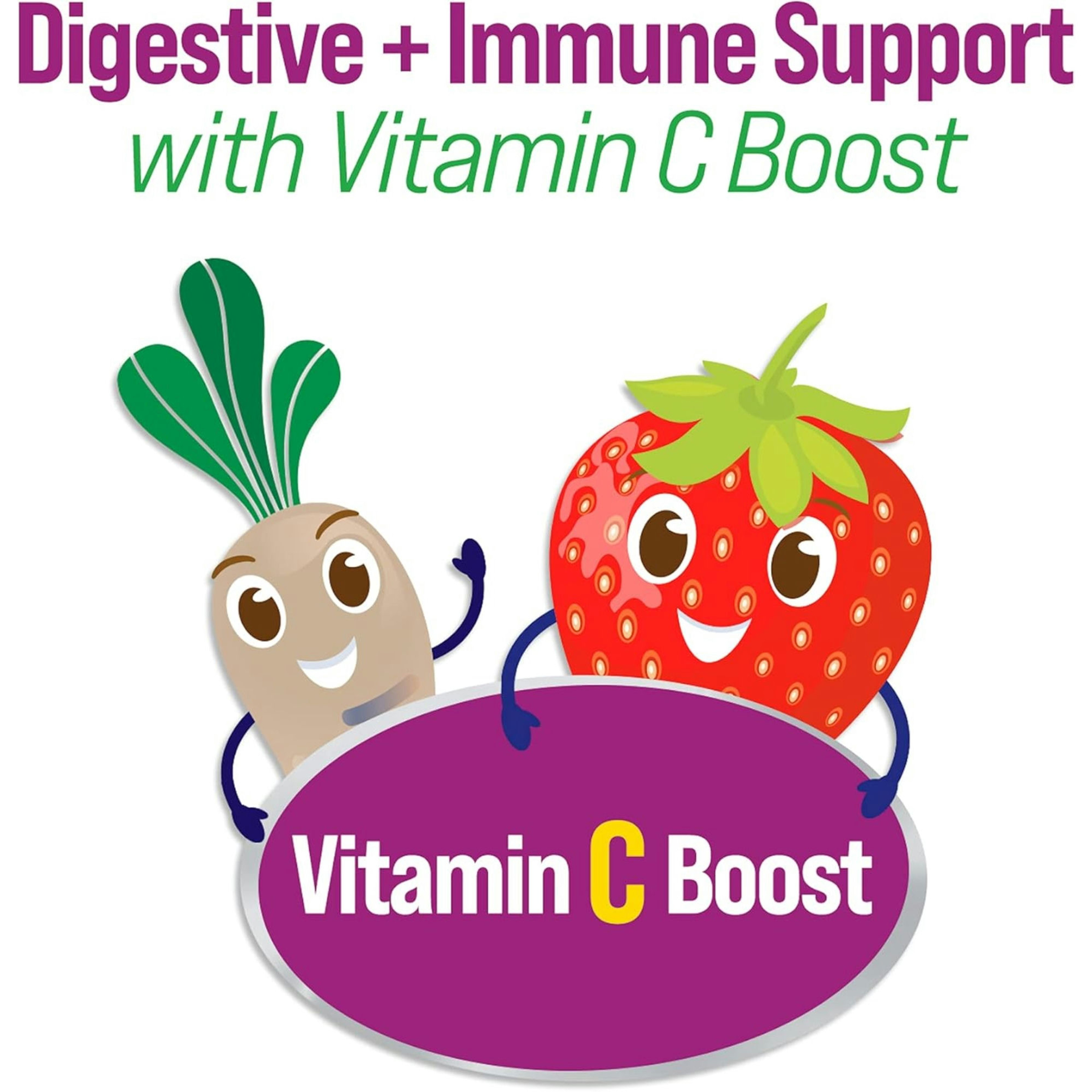 Culturelle Kids Probiotic + Veggie Fiber Gummies