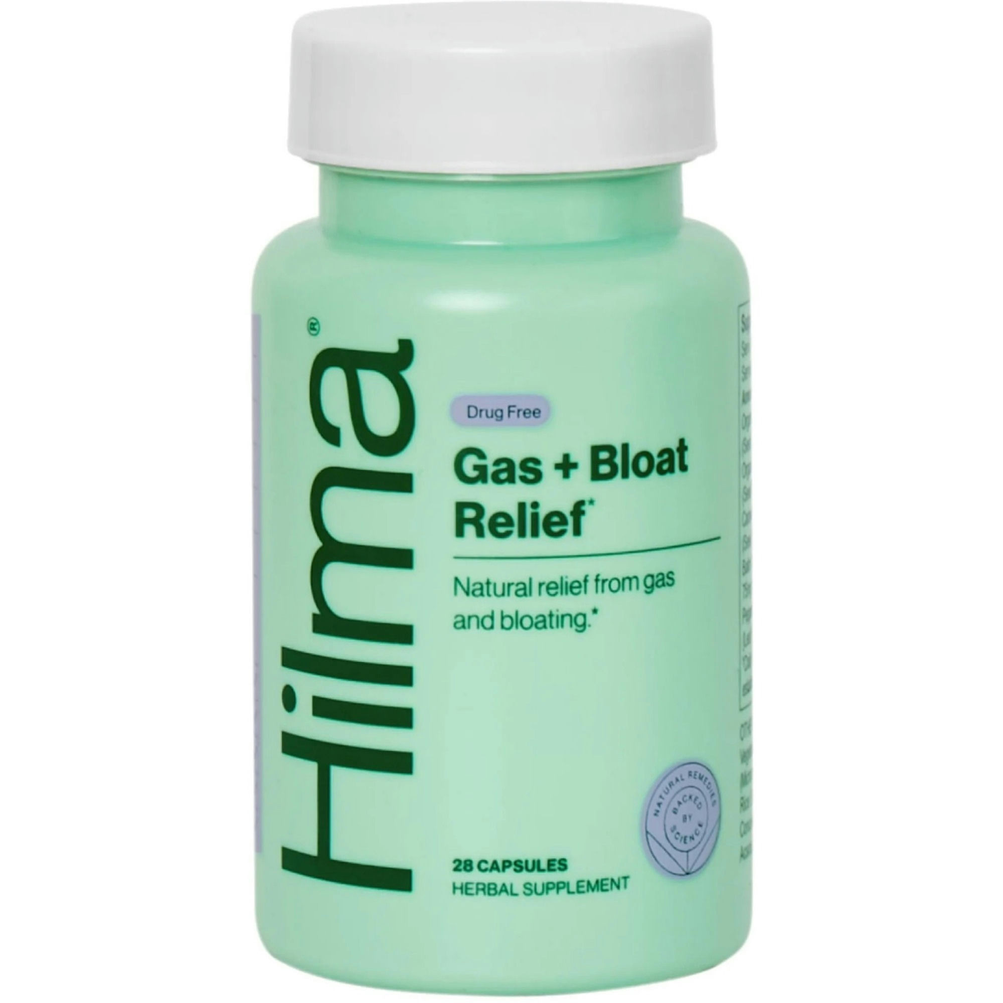 Hilma Gas + Bloat Relief Herbal Supplement