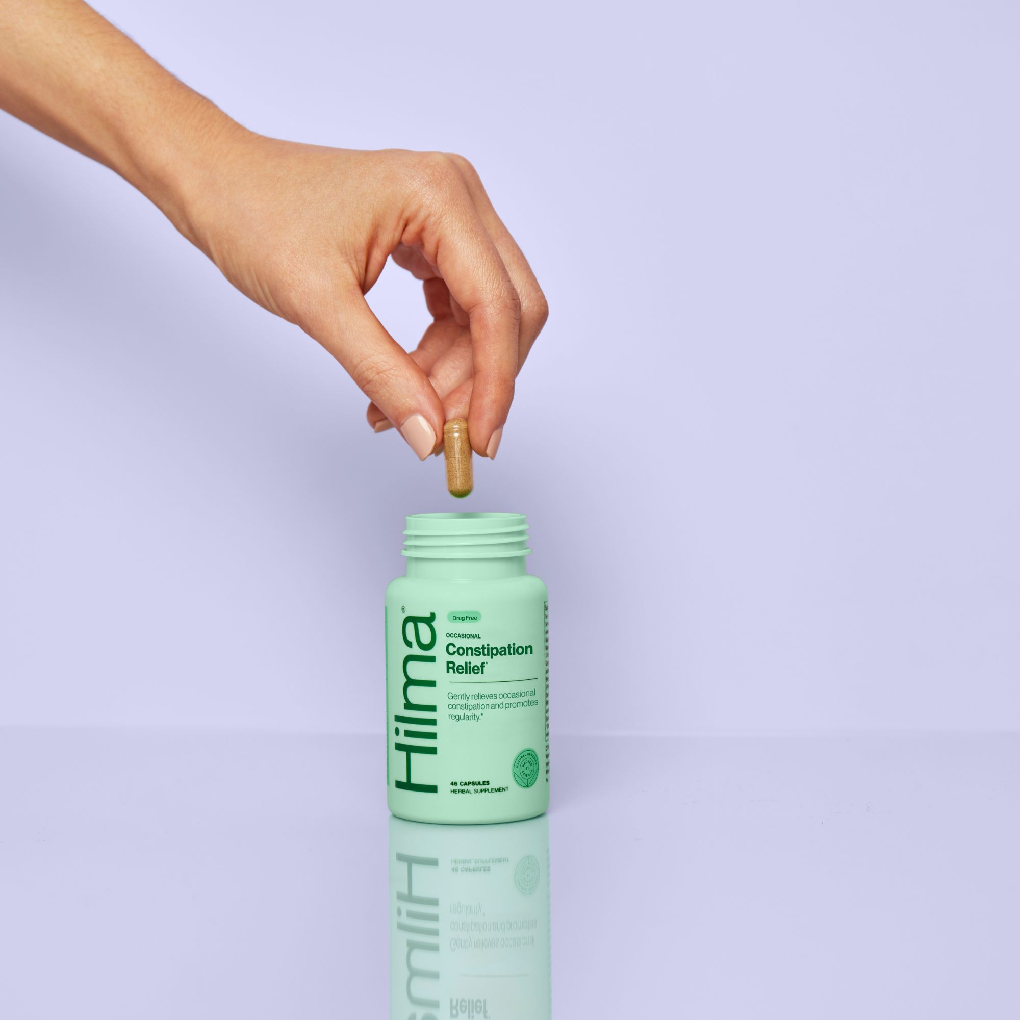 Hilma Gentle Bowel Movement Support Herbal Supplement