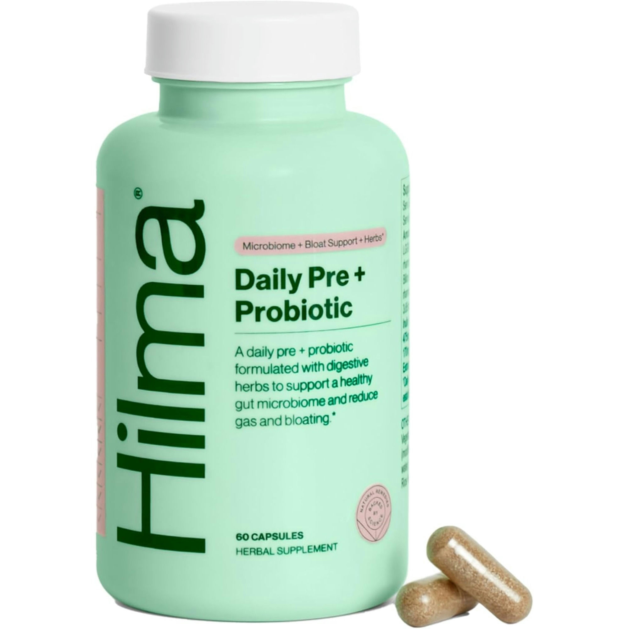 Hilma Daily Pre + Probiotic Herbal Supplement