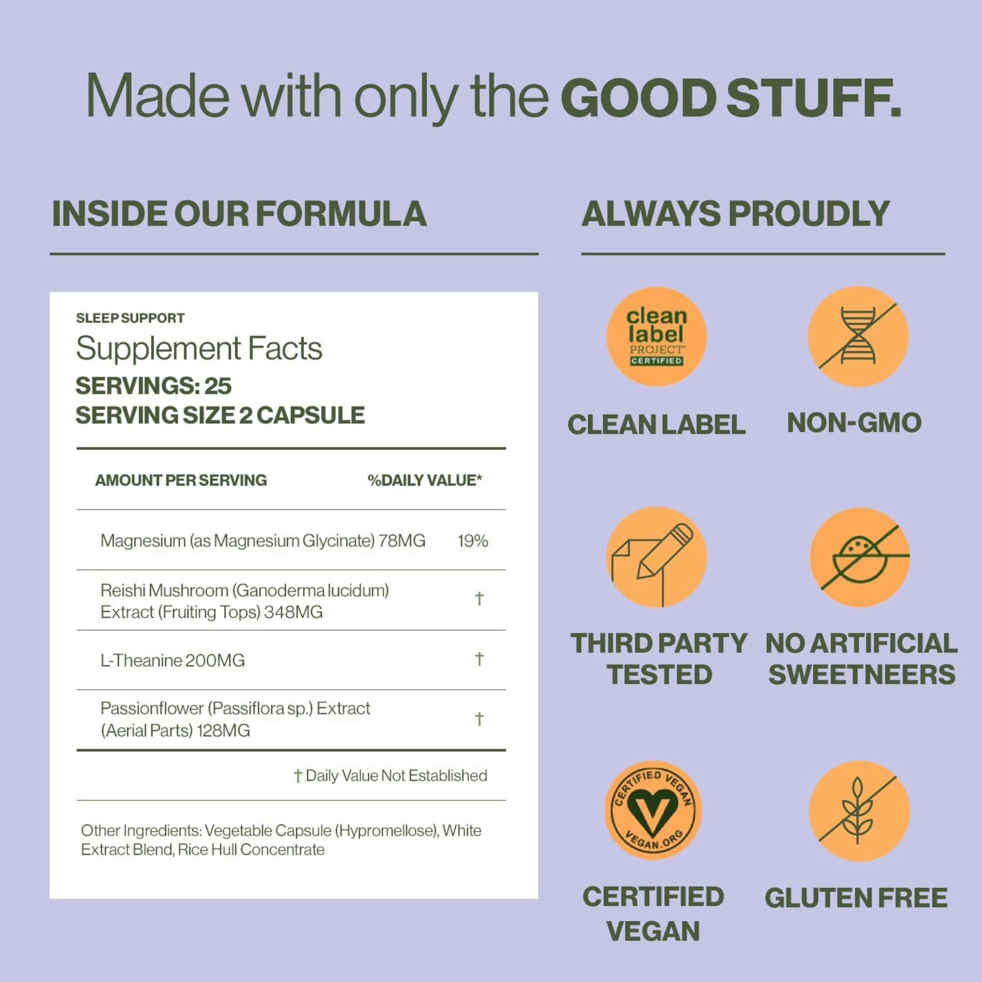 Hilma Sleep Support Herbal Supplement