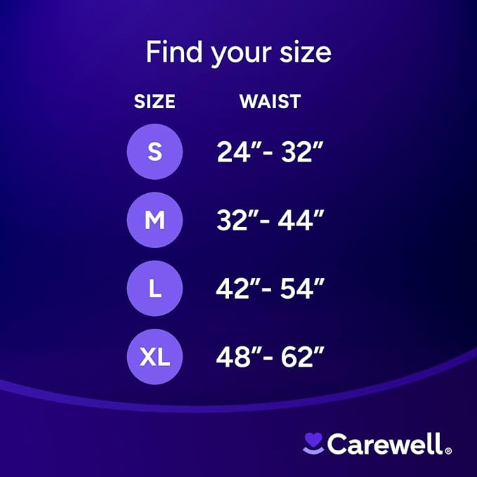Carewell Premium Overnight Incontinence Pull-Up Underwear, Full Coverage Fit