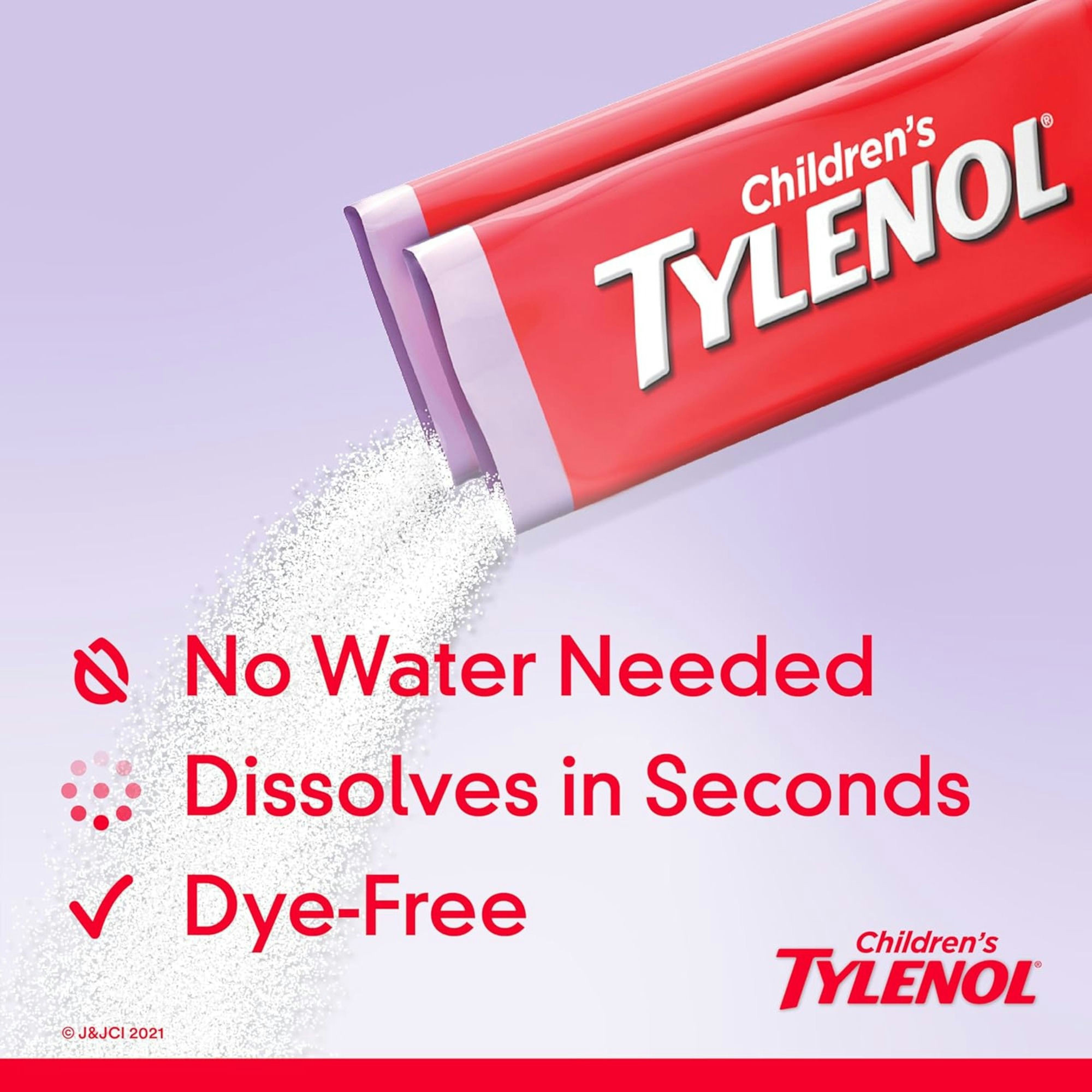 Tylenol Children's Pain Reliever & Fever Reducer Dissolve Packs