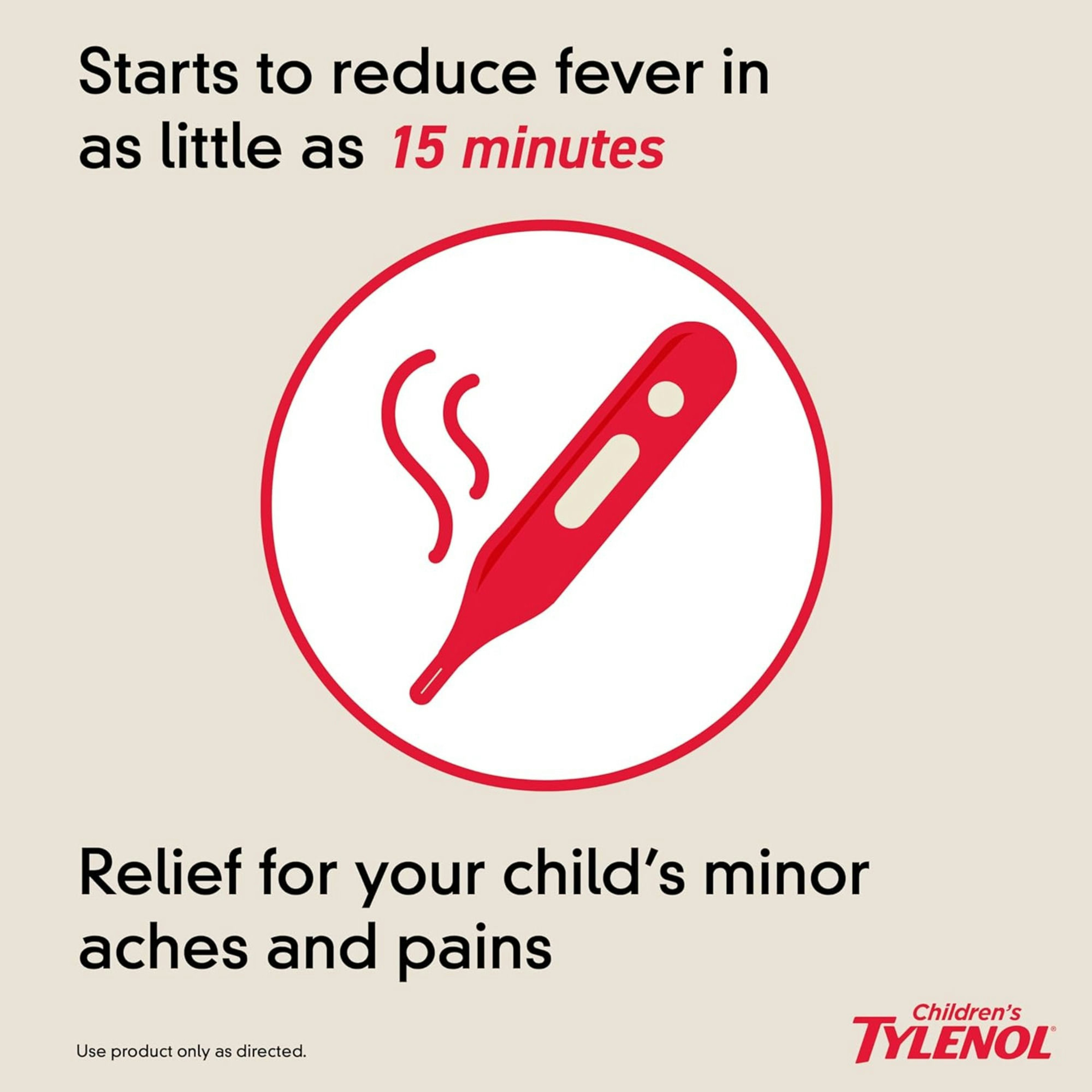 Tylenol Children's Pain Reliever & Fever Reducer Dissolve Packs