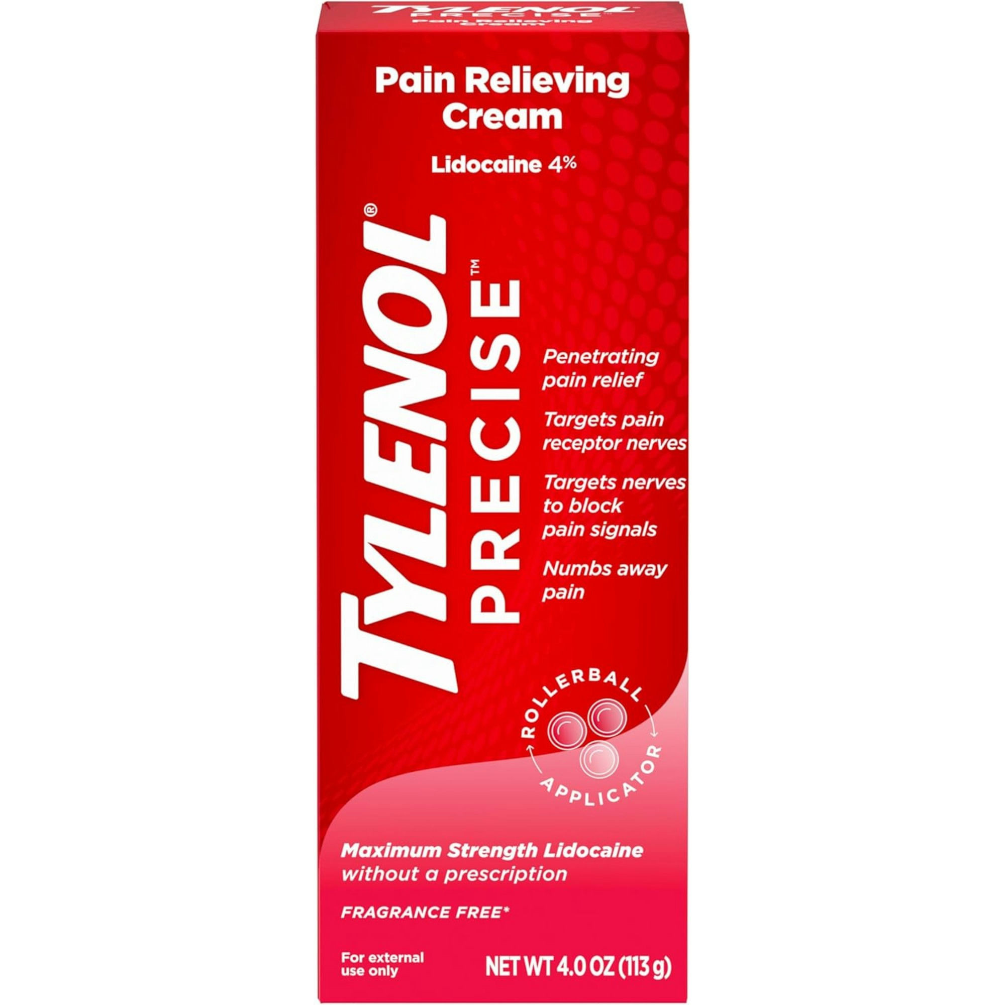 Tylenol Precise Pain Relieving Cream