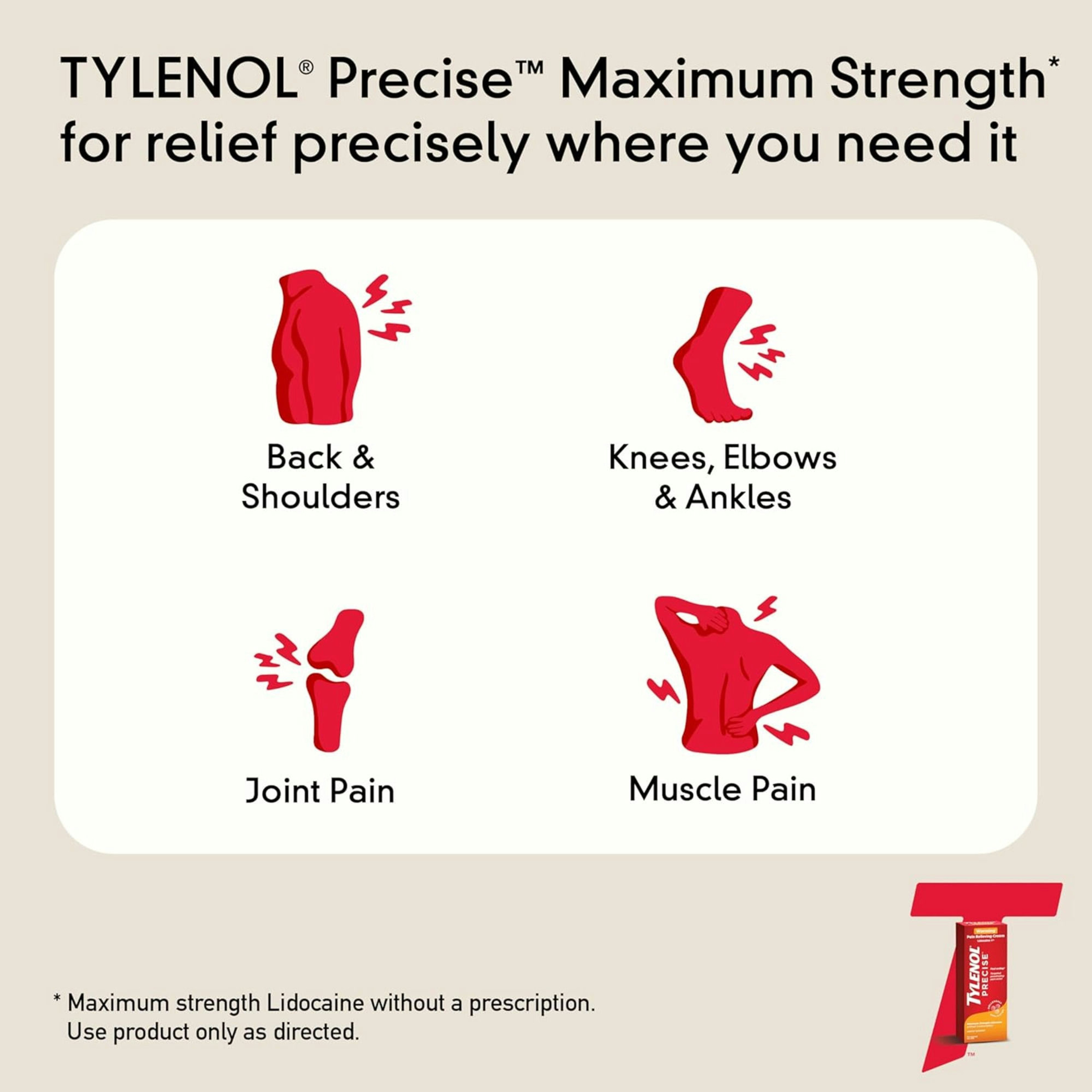 Tylenol Precise Pain Relieving Cream