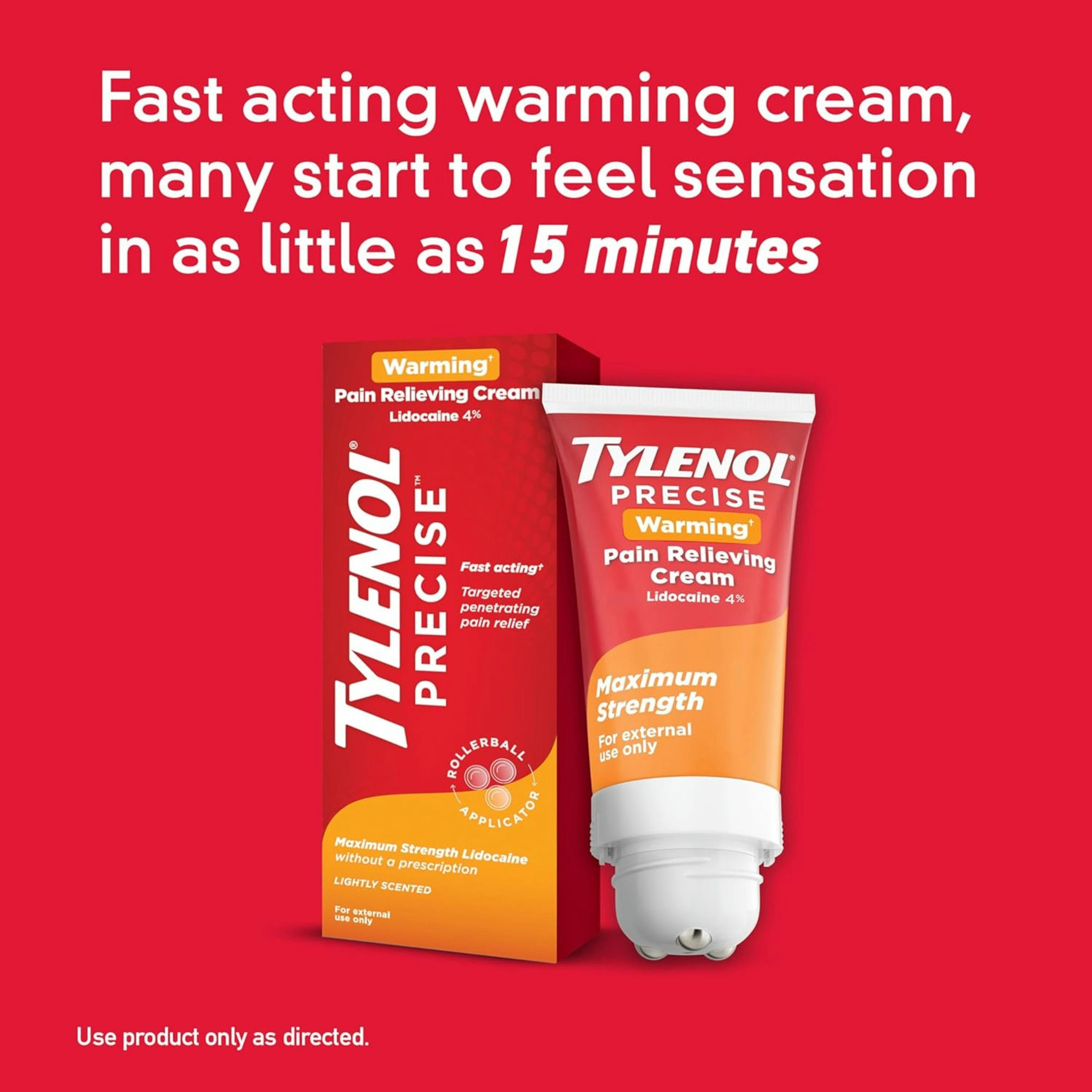 Tylenol Precise Warming Pain Relieving Cream