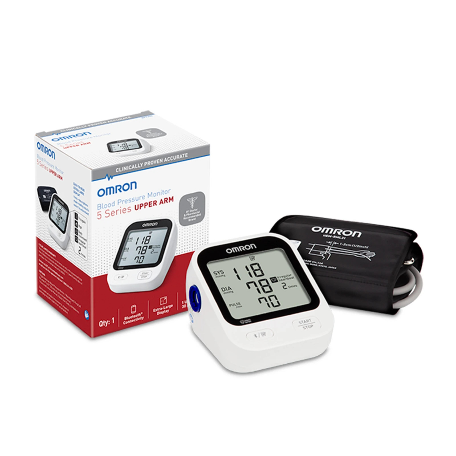 OMRON 5-Series Upper Arm Blood Pressure Monitor