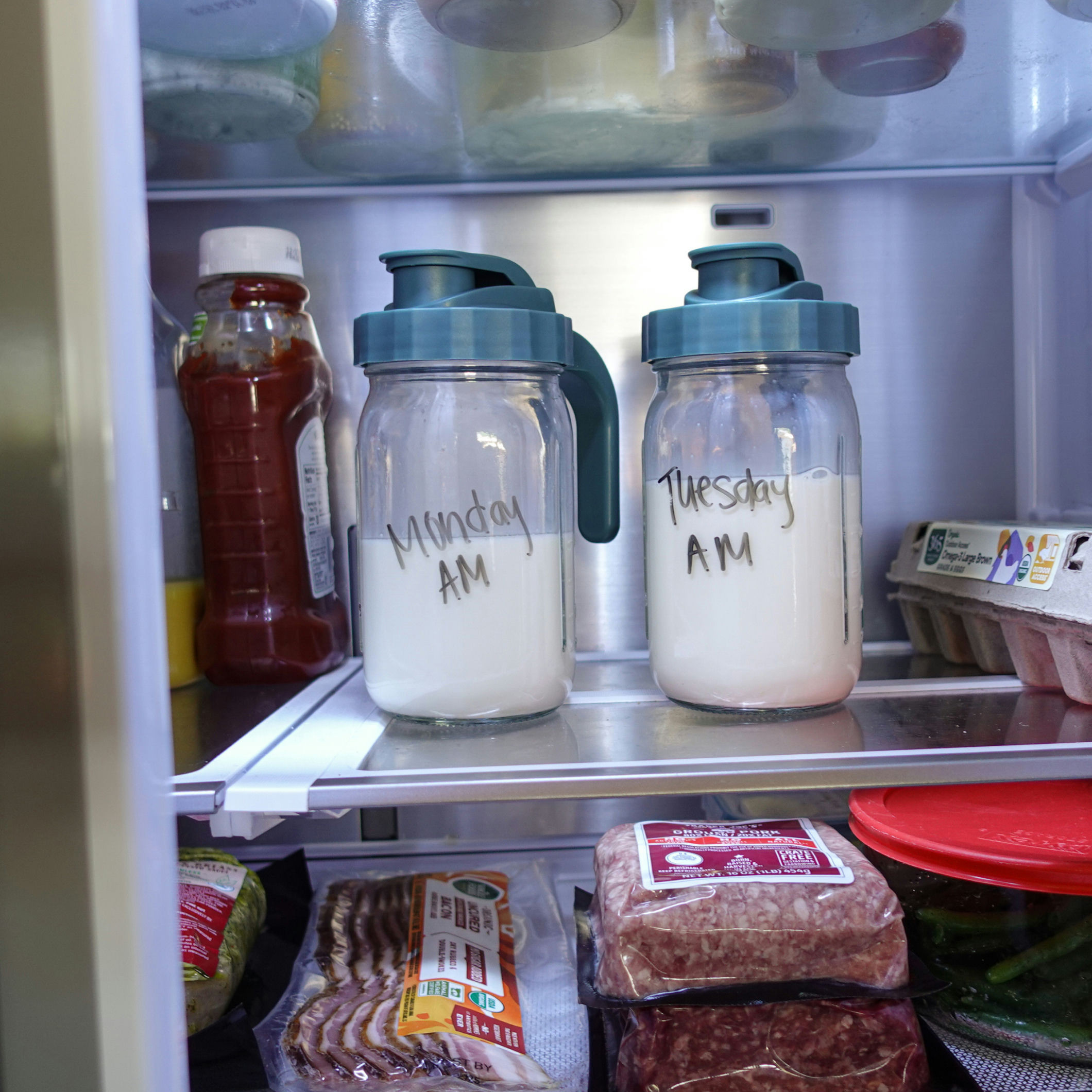 Willow Glass Breast Milk Pitcher