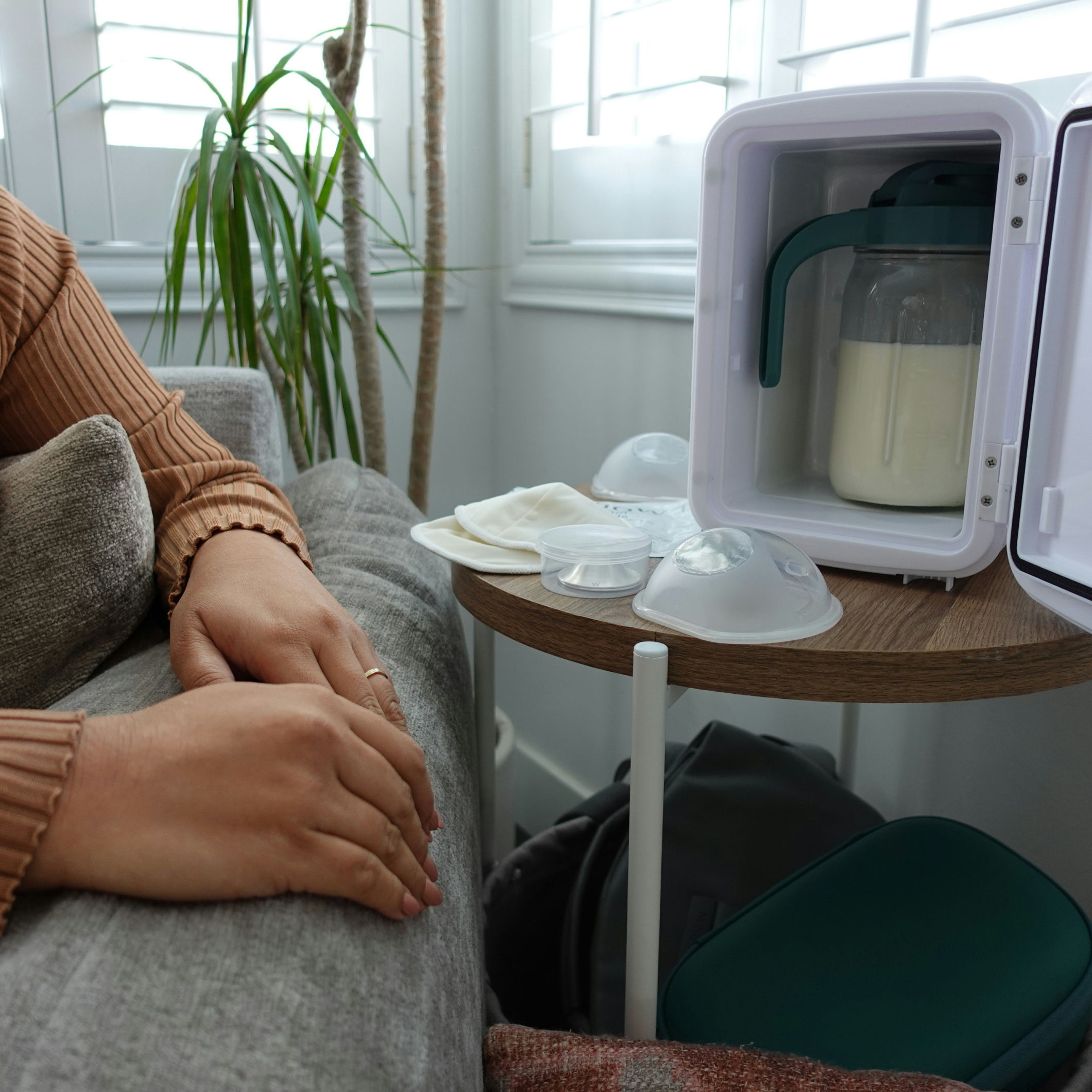 Willow Glass Breast Milk Pitcher