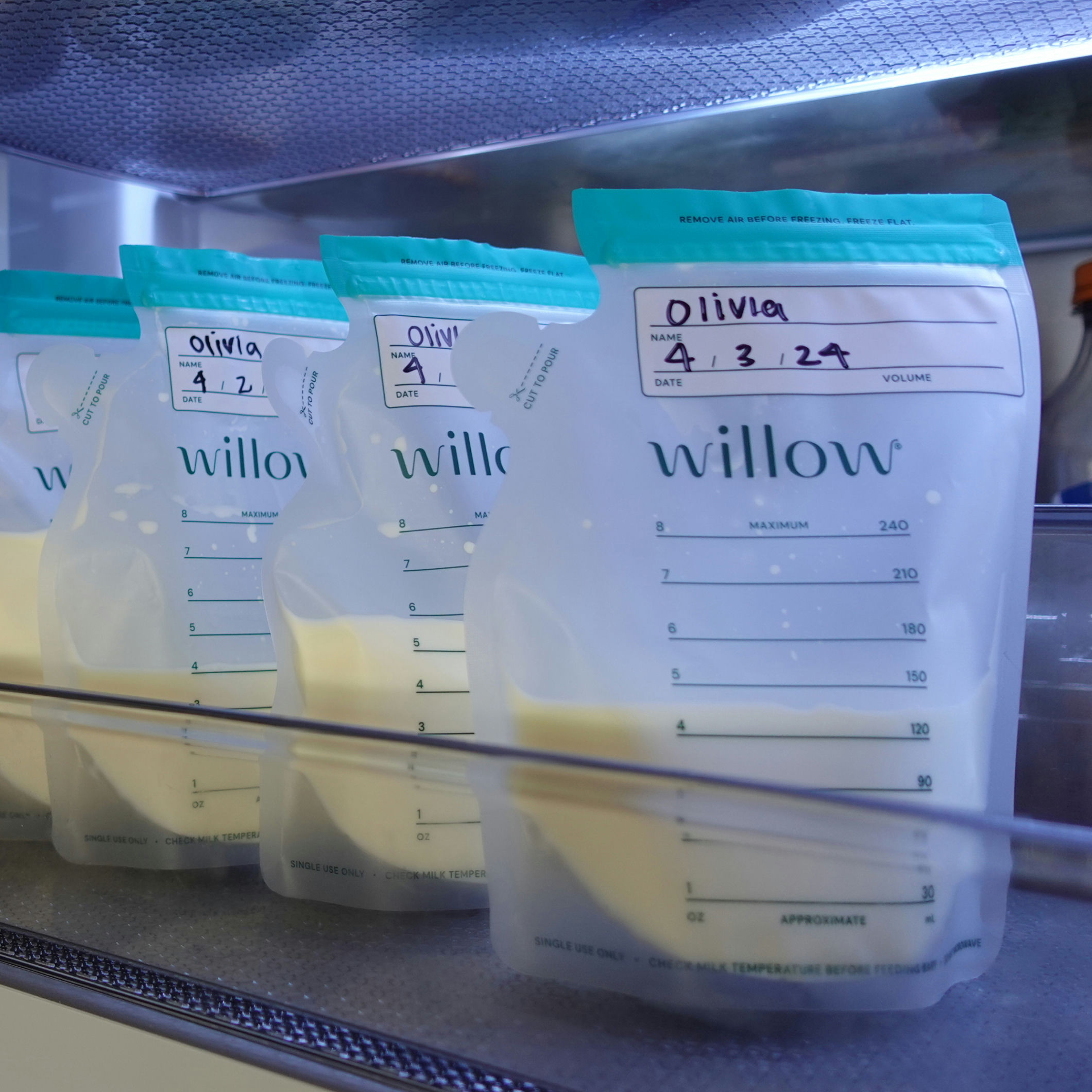 Willow Breast Milk Storage Bags