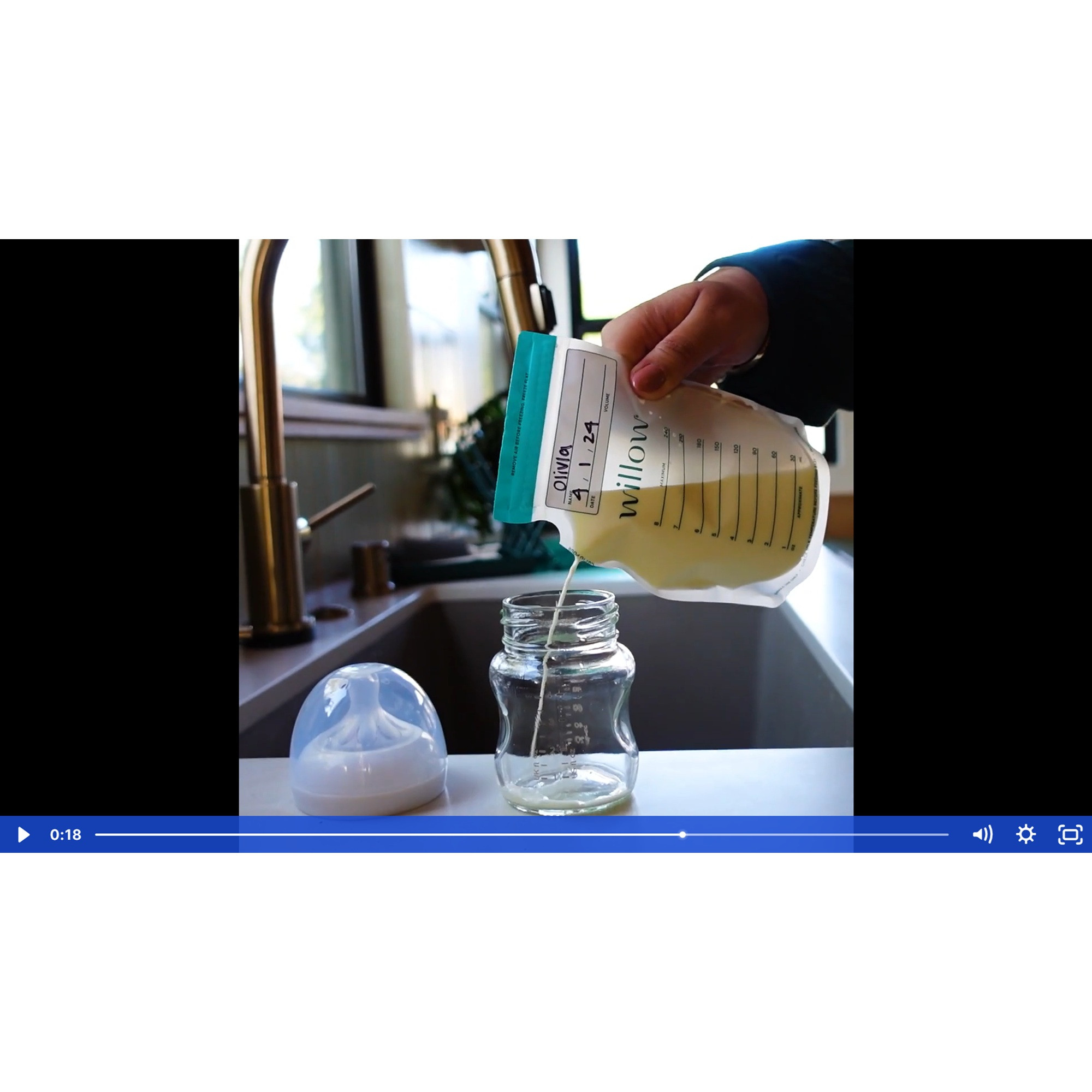 Willow Breast Milk Storage Bags