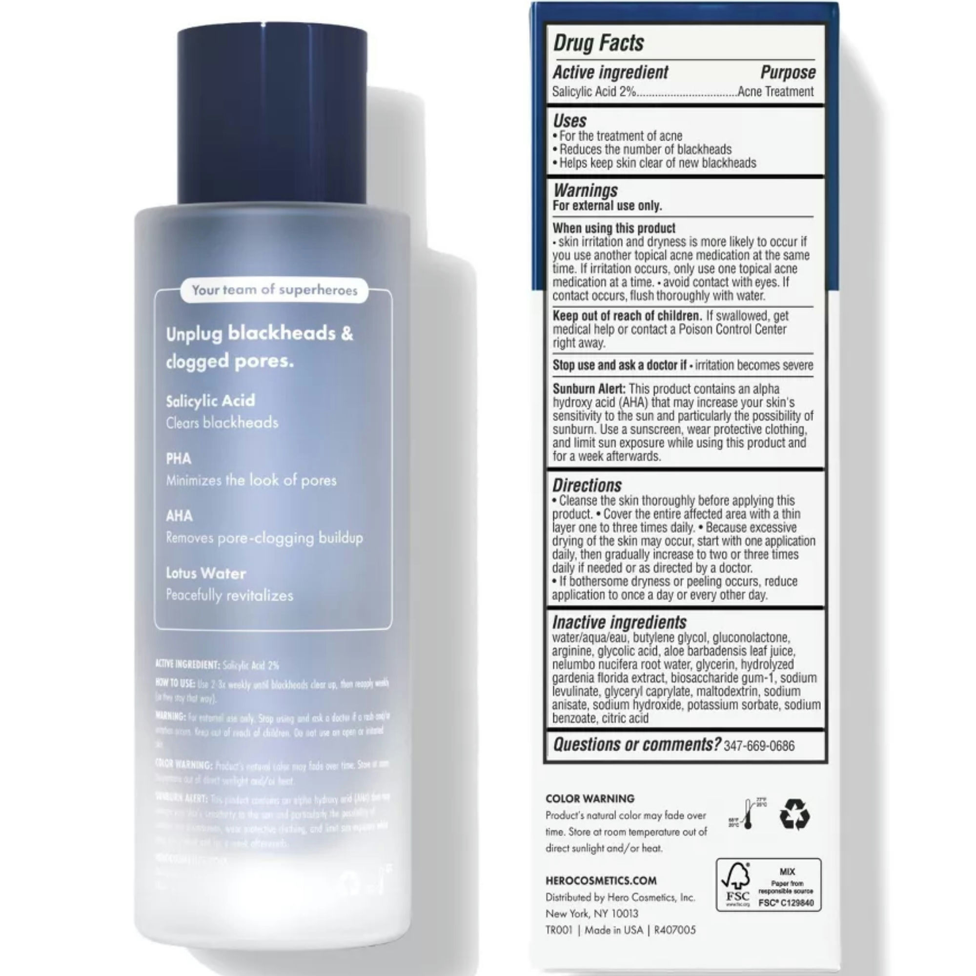 Hero Cosmetics Pore Release Blackhead Clearing Solution