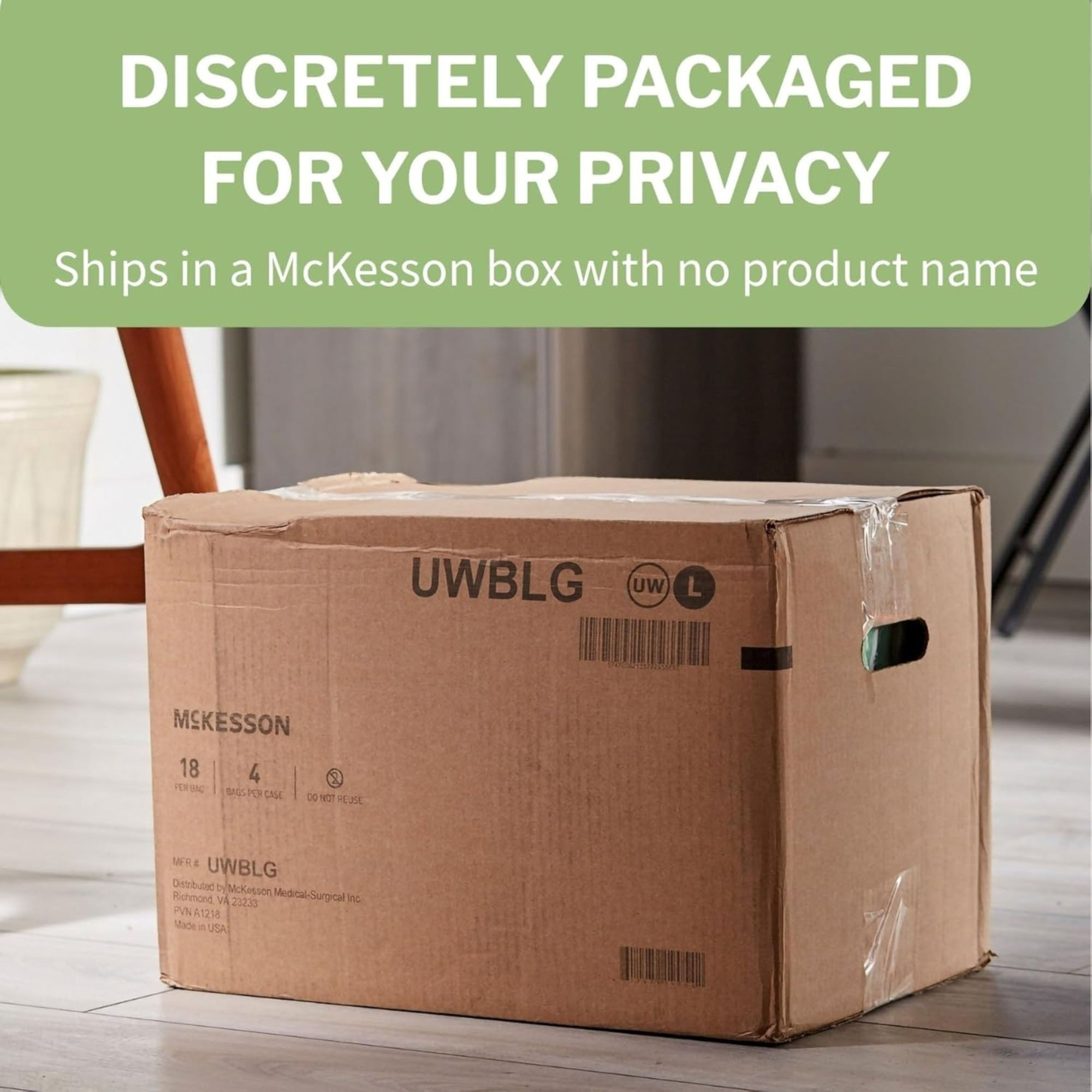 McKesson Classic Adult Incontinence Pull-Up Underwear, Light Absorbency