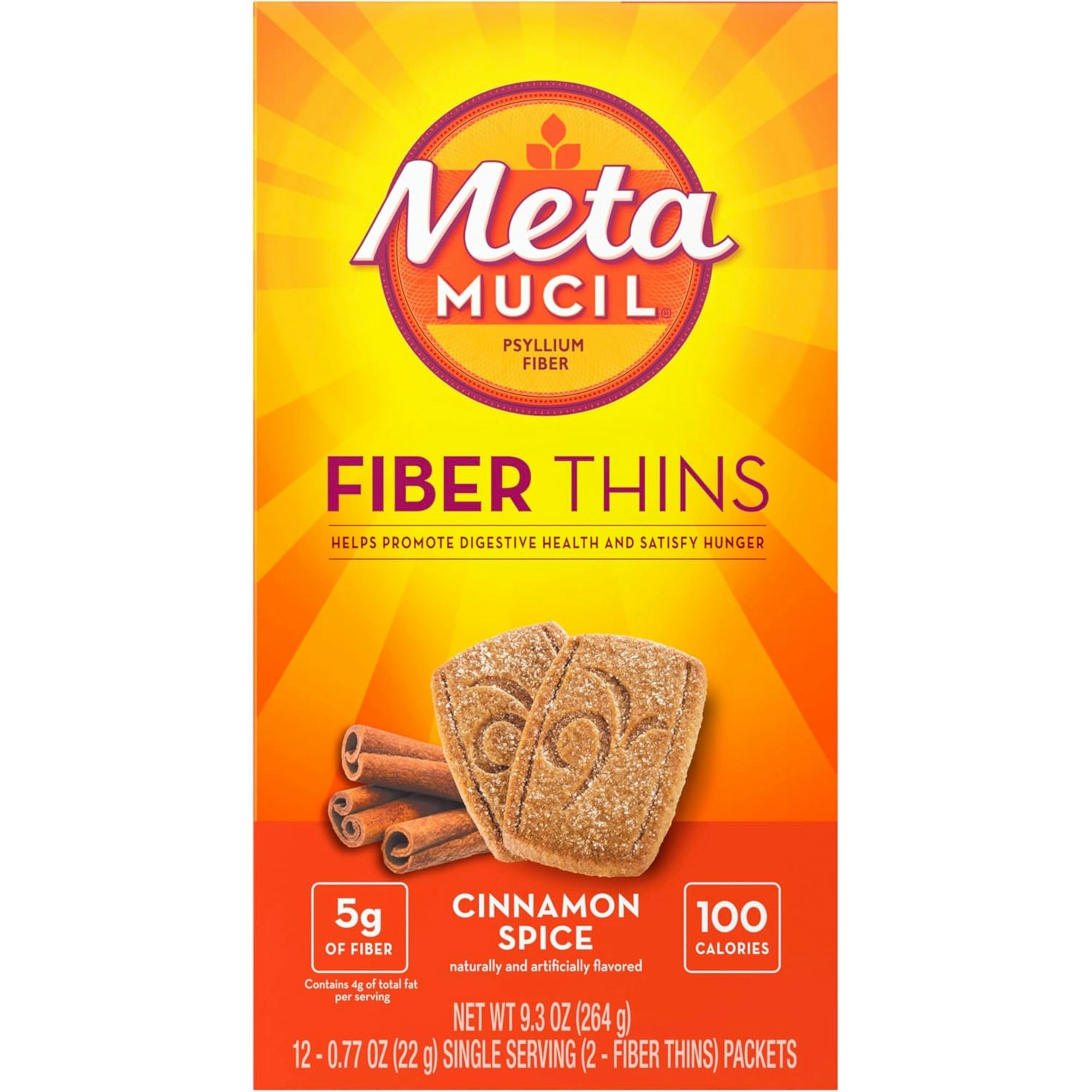 Metamucil Psyllium Husk Fiber Thins
