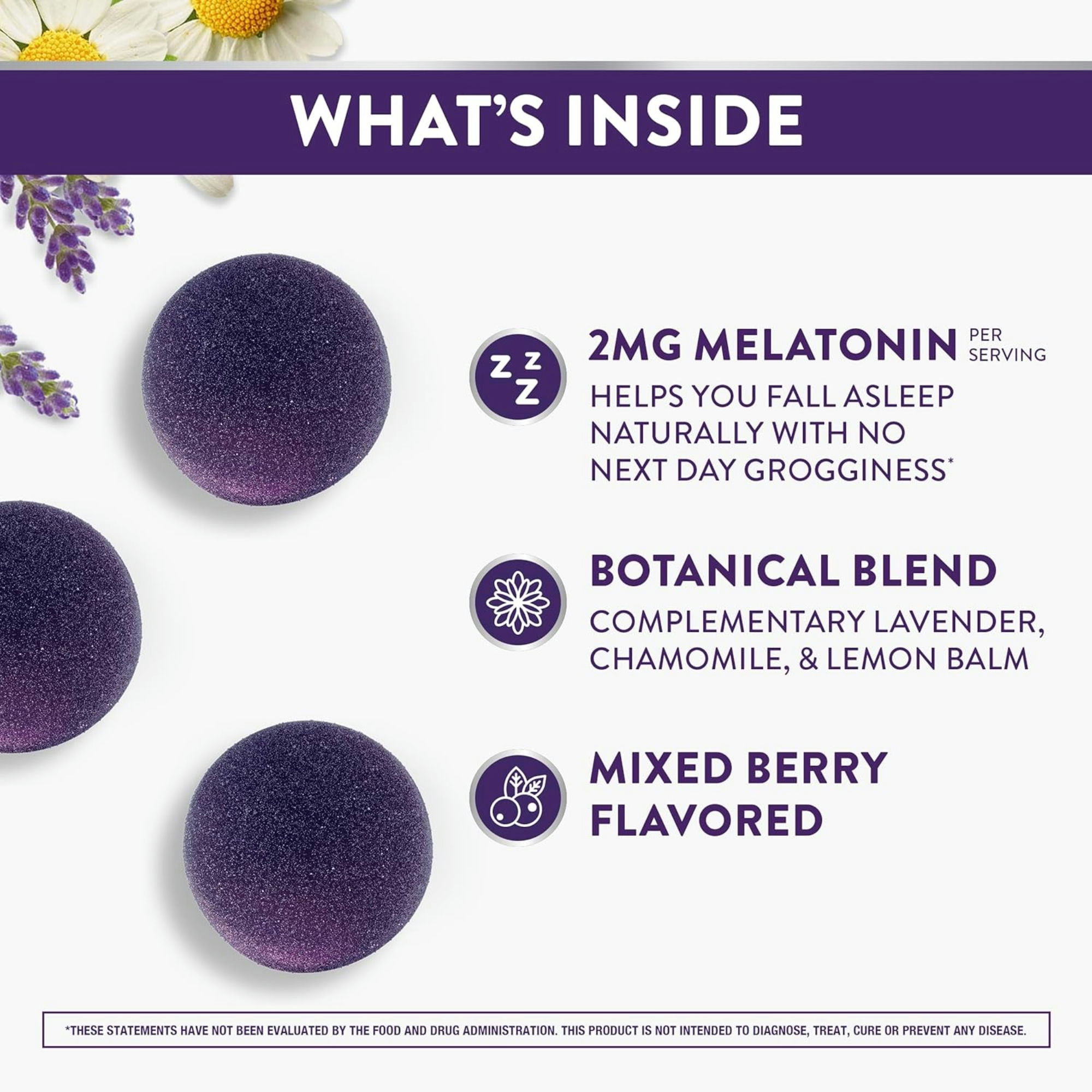 Vicks PURE Zzzs Melatonin Gummies