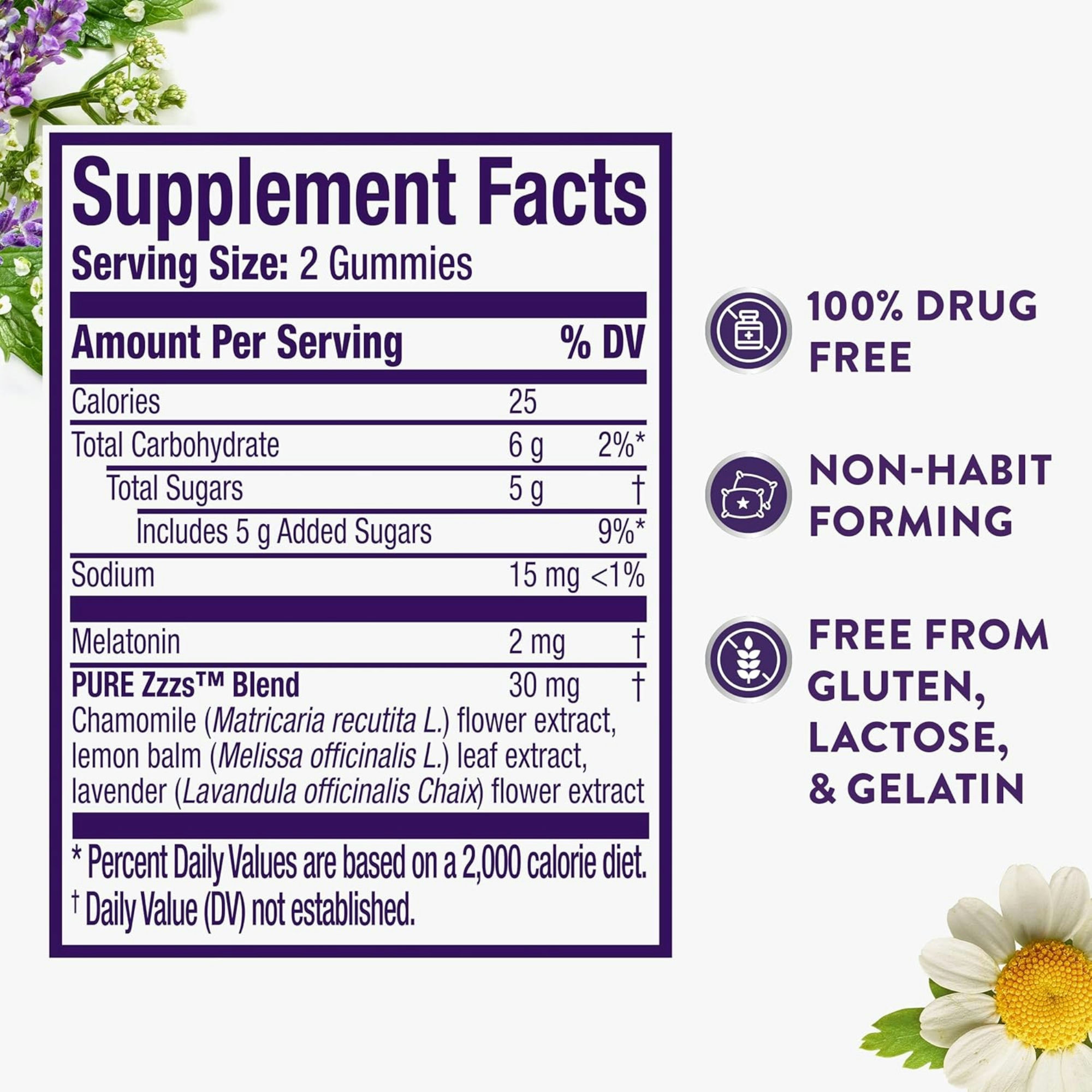 Vicks PURE Zzzs Melatonin Gummies