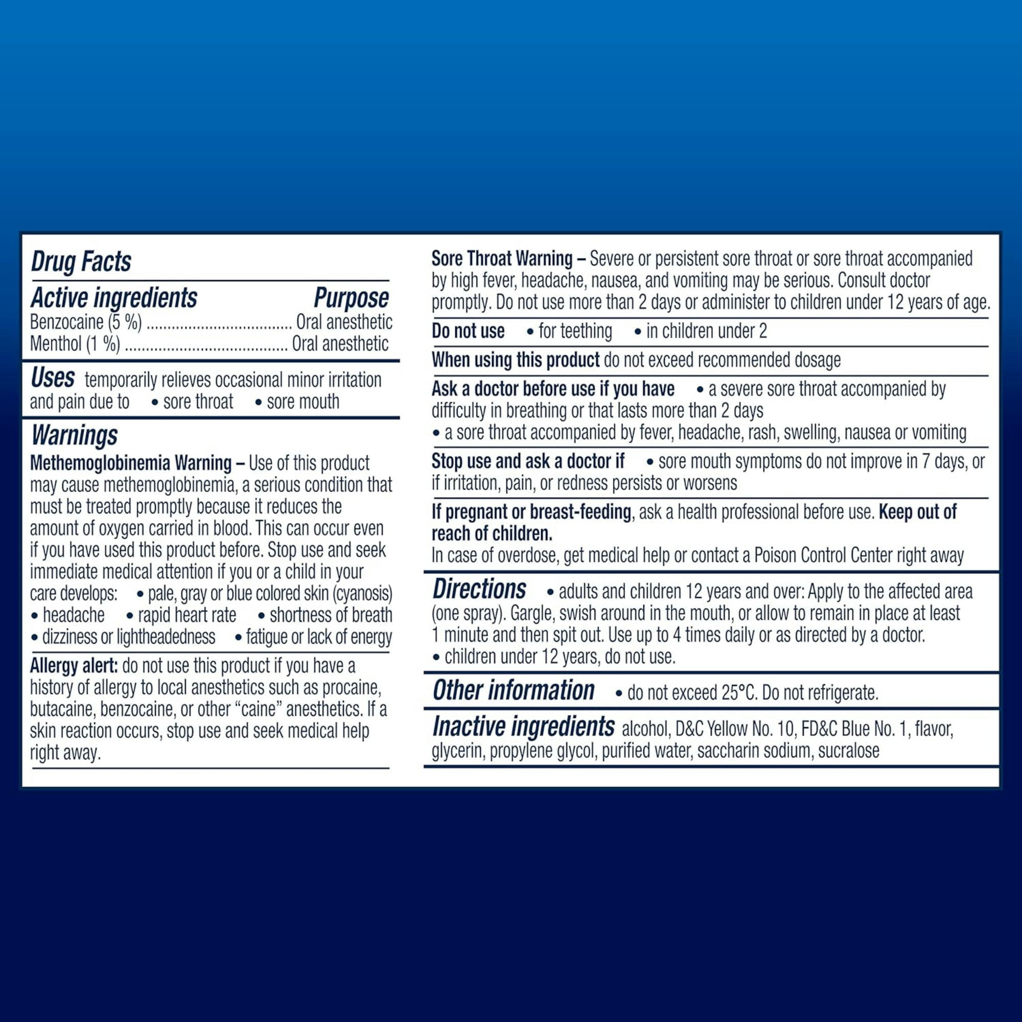 Vicks VapoCool Sore Throat Spray