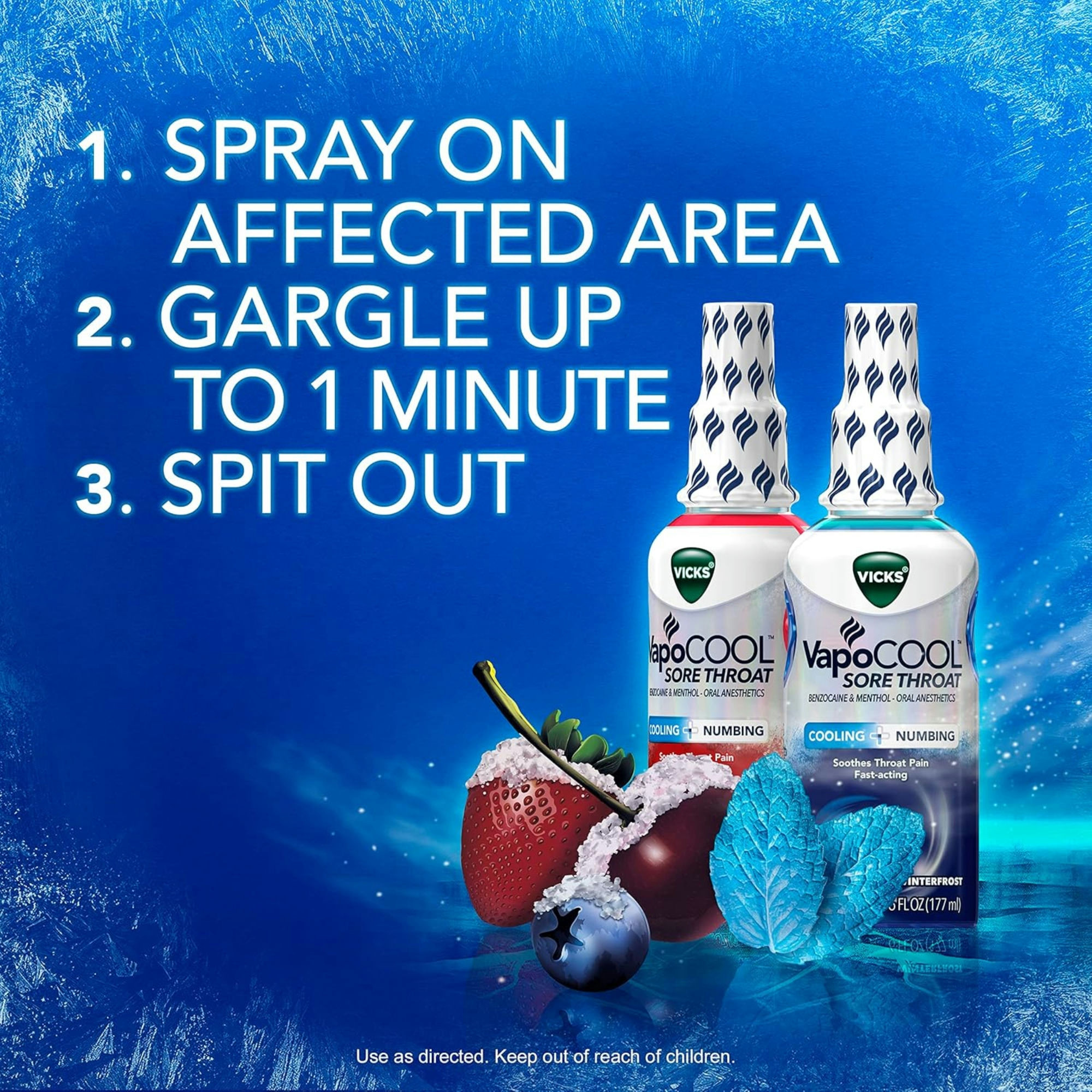 Vicks VapoCool Sore Throat Spray