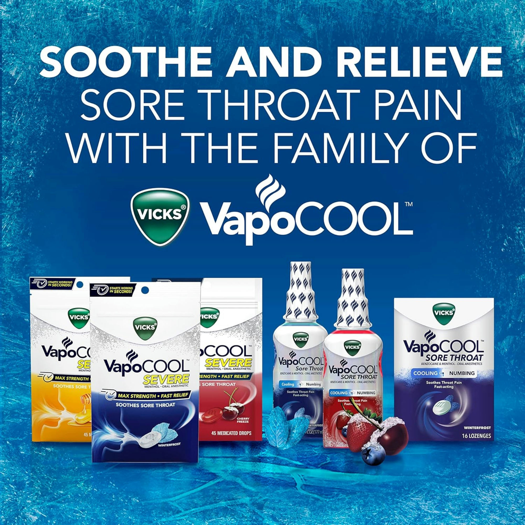 Vicks VapoCool Sore Throat Spray